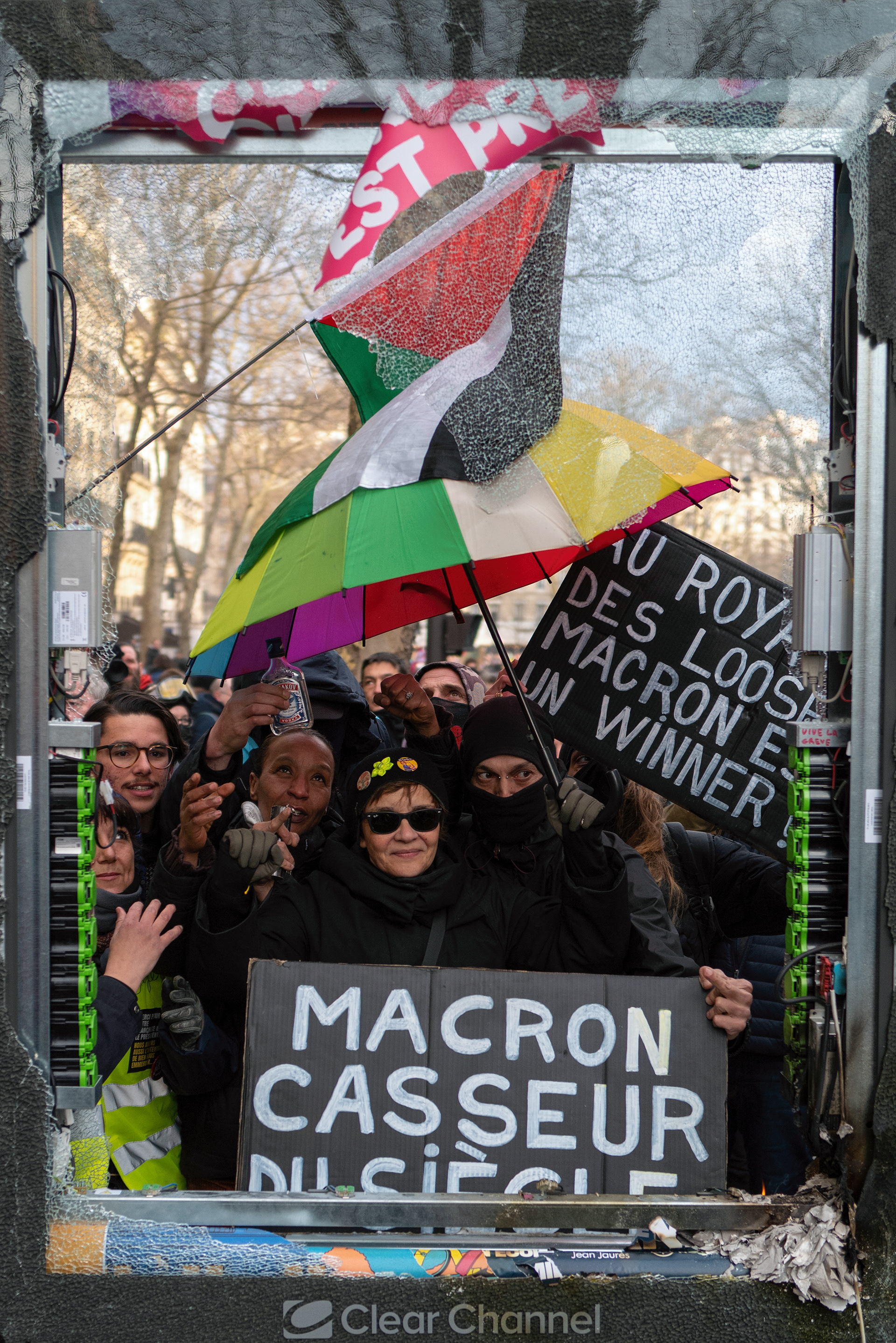 Boulevard Raspail, Paris, 7 mars 2023