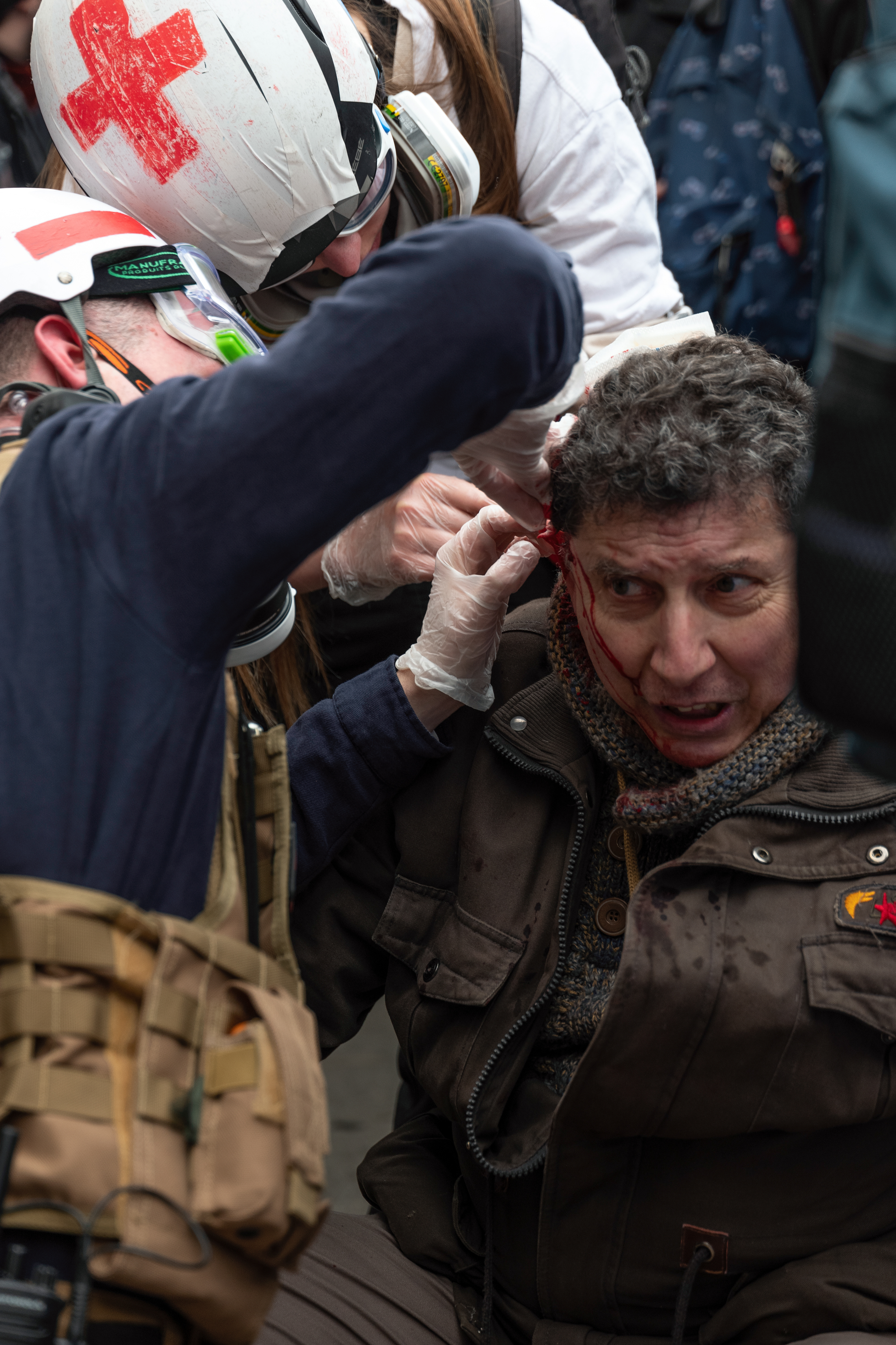 Boulevard Raspail, Paris, 7 mars 2023
