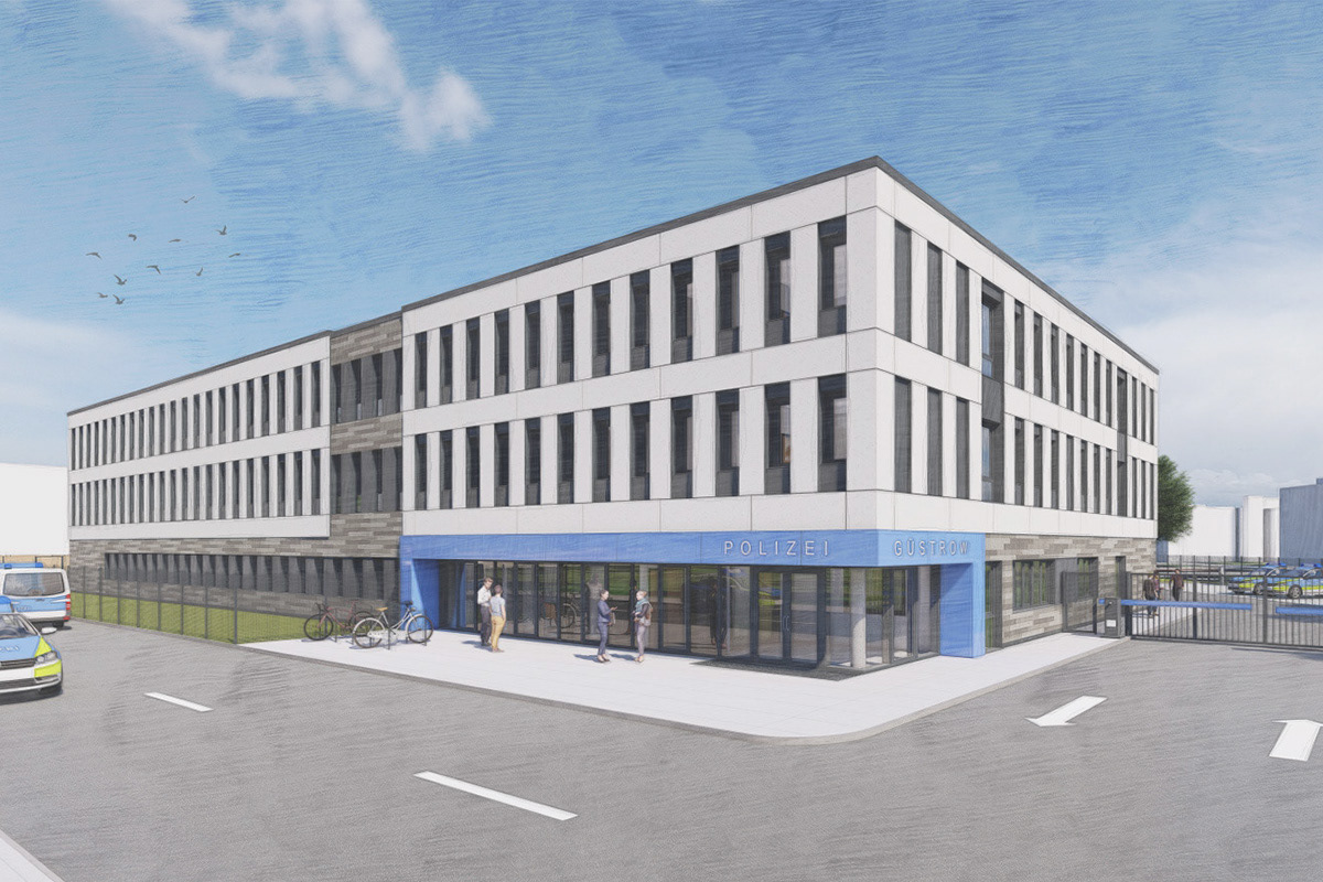 2022 | 1. Platz VgV | Polizeigebäude Güstrow