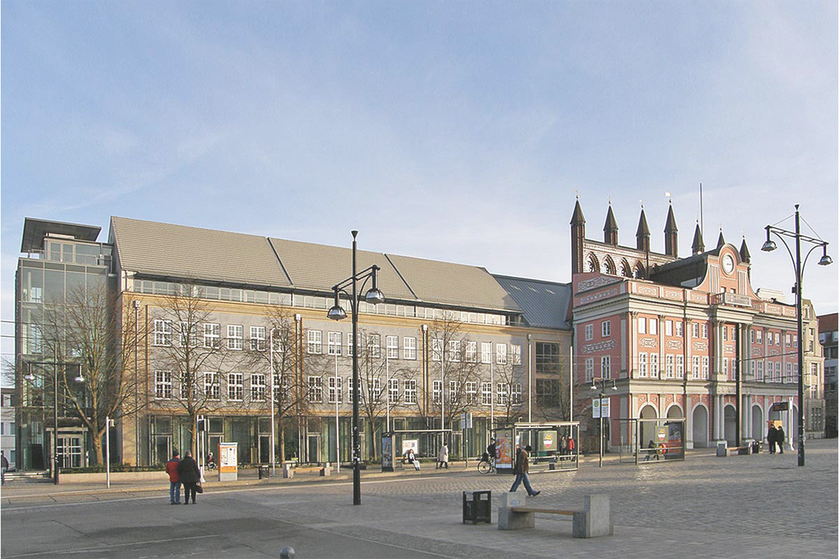 2003 | Lafarge Architekturpreis | Rathausanbau Rostock