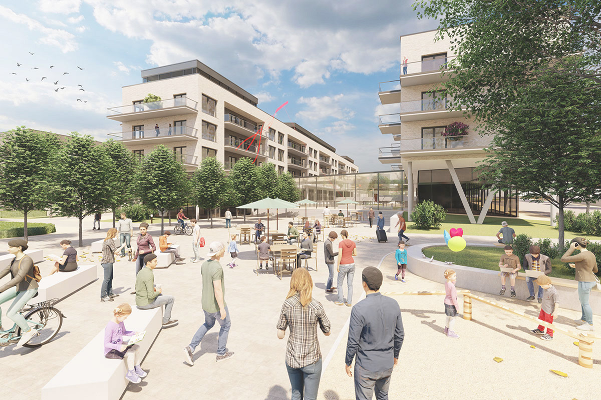 2020 | 1. Platz Wettbewerb | "Neue Mitte" Neu Zippendorf