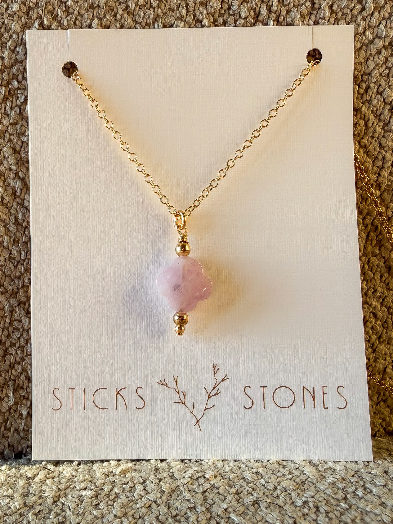 115 Kunzite Necklace $60