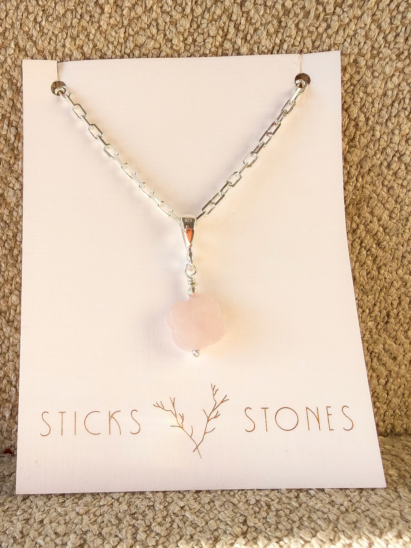 19 Rose Quartz $60