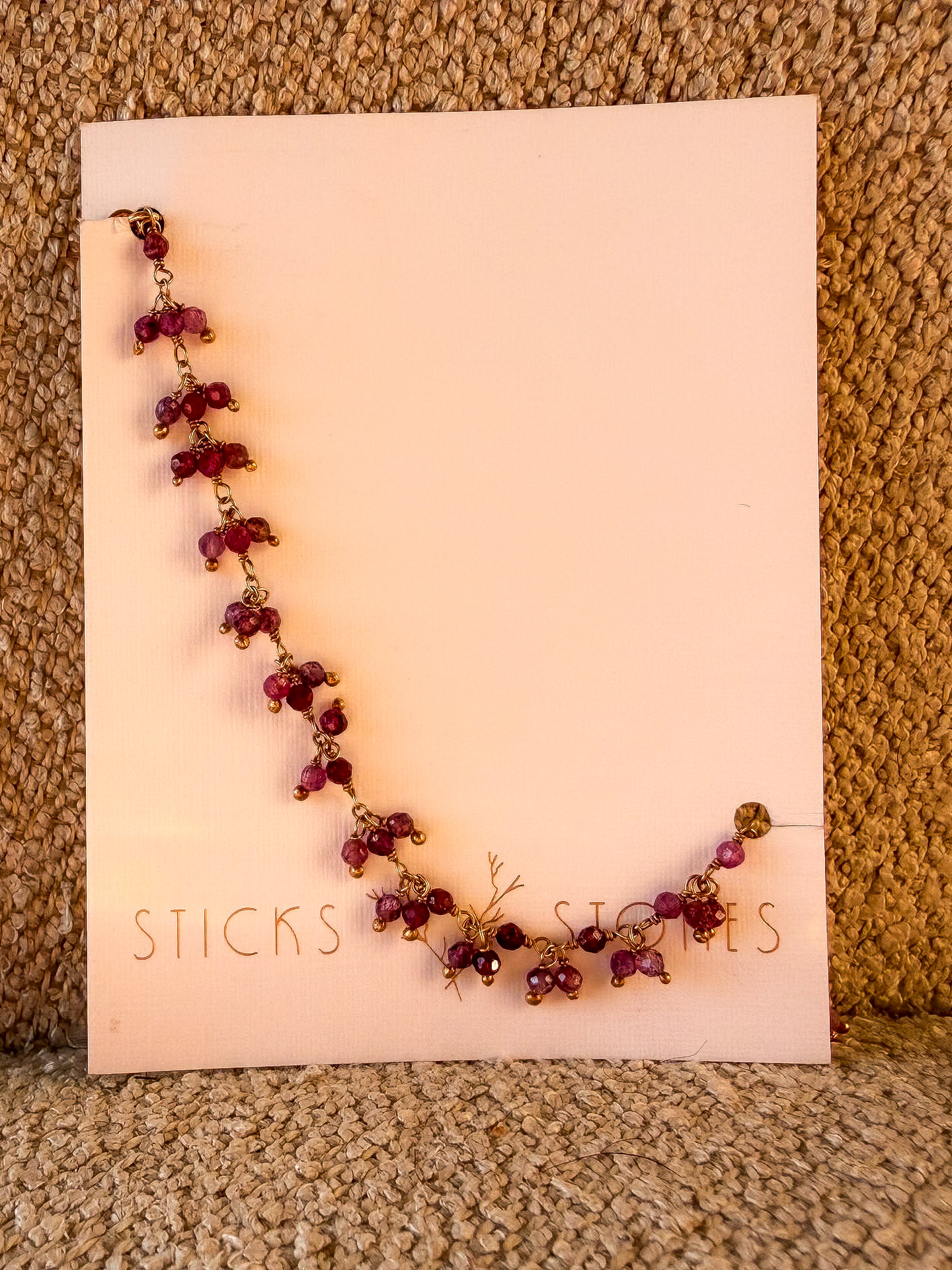 81 Ruby bracelet $70
