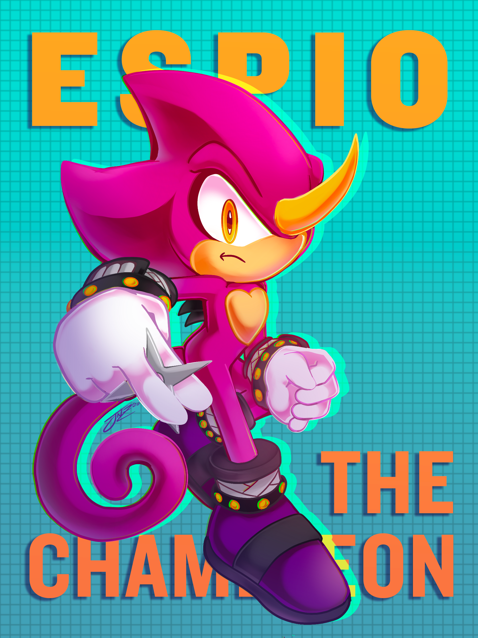Espio the Chameleon