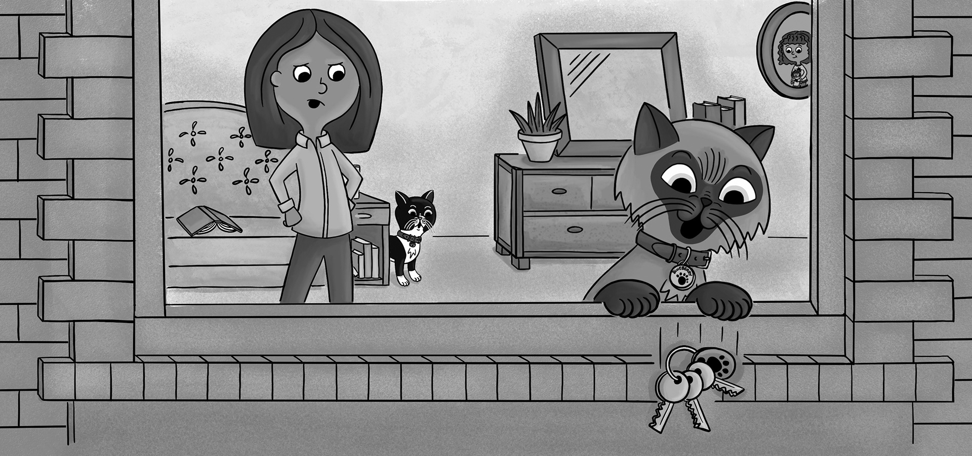 Kitty Tales, Nerma and Blueberry's Staycation, by Ariana B. Farina, 2021