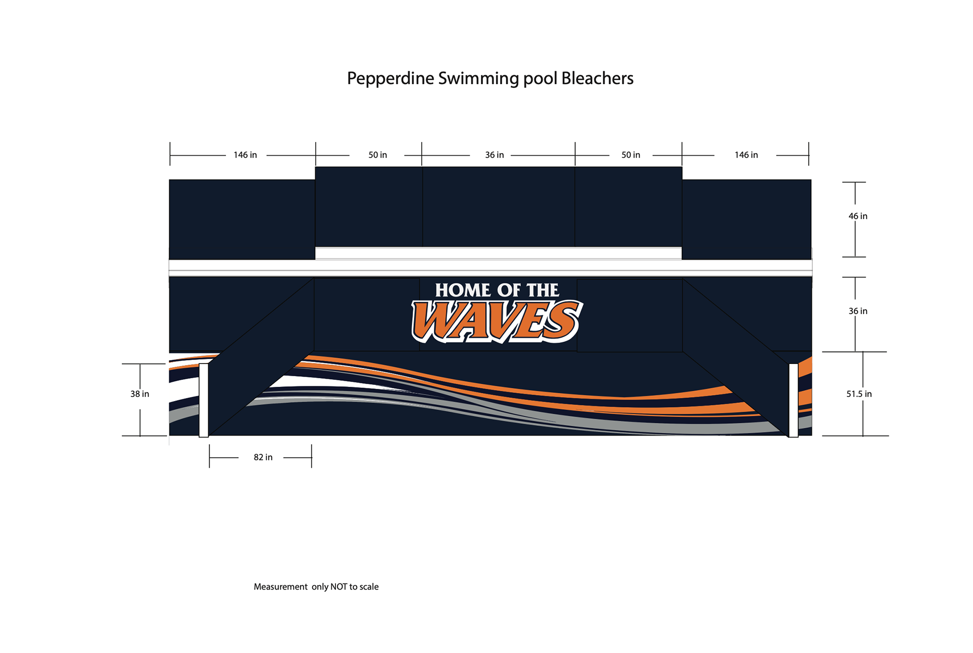 Swimming & water polo bleacher wind screens