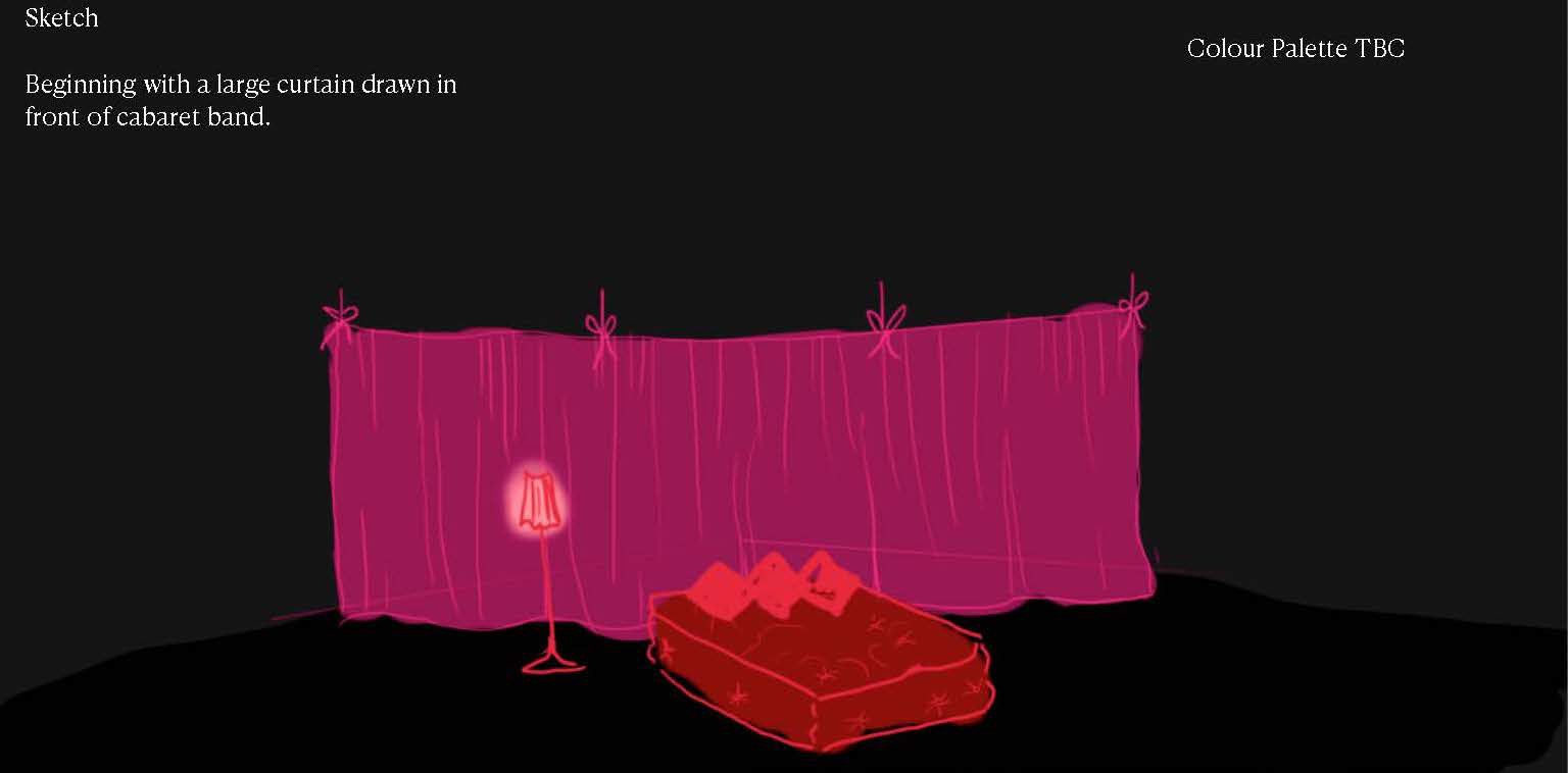 Padded Platform transforms from bed to stage