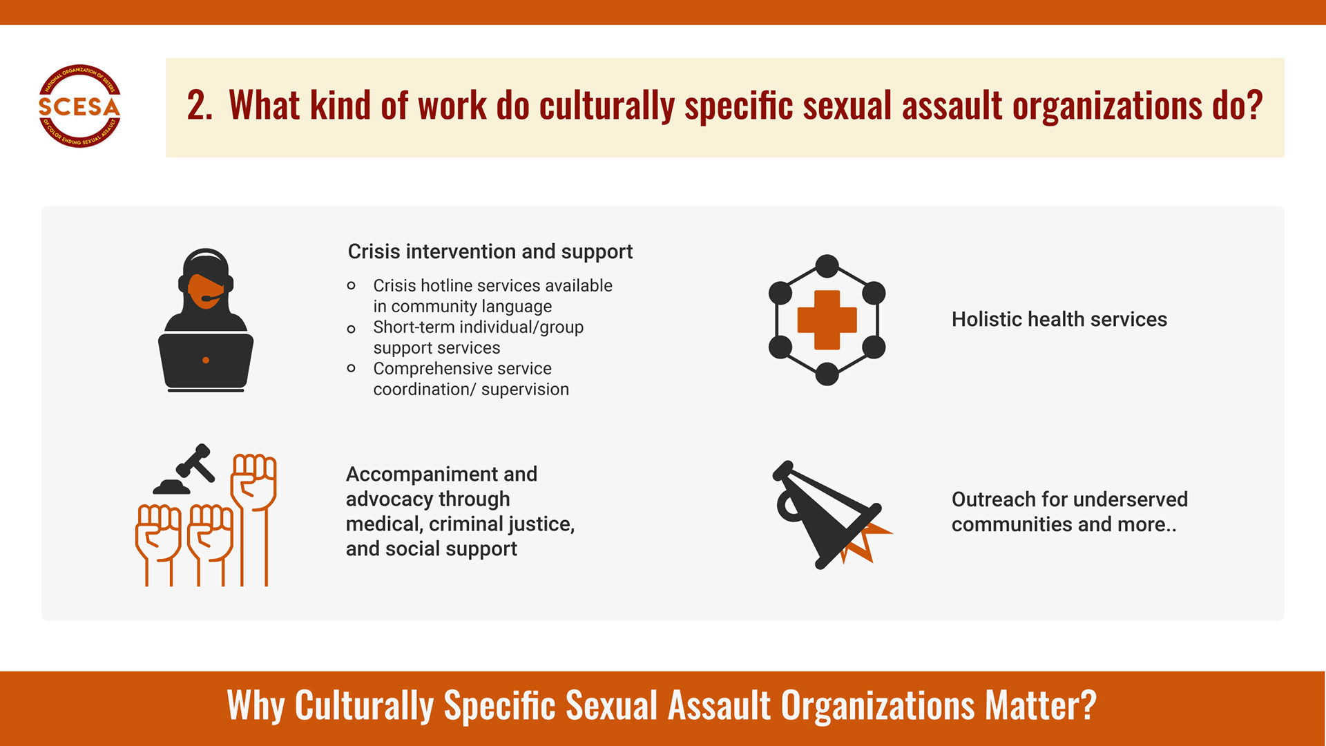 National Organization of Sisters of Color Ending Sexual Assault (2023)