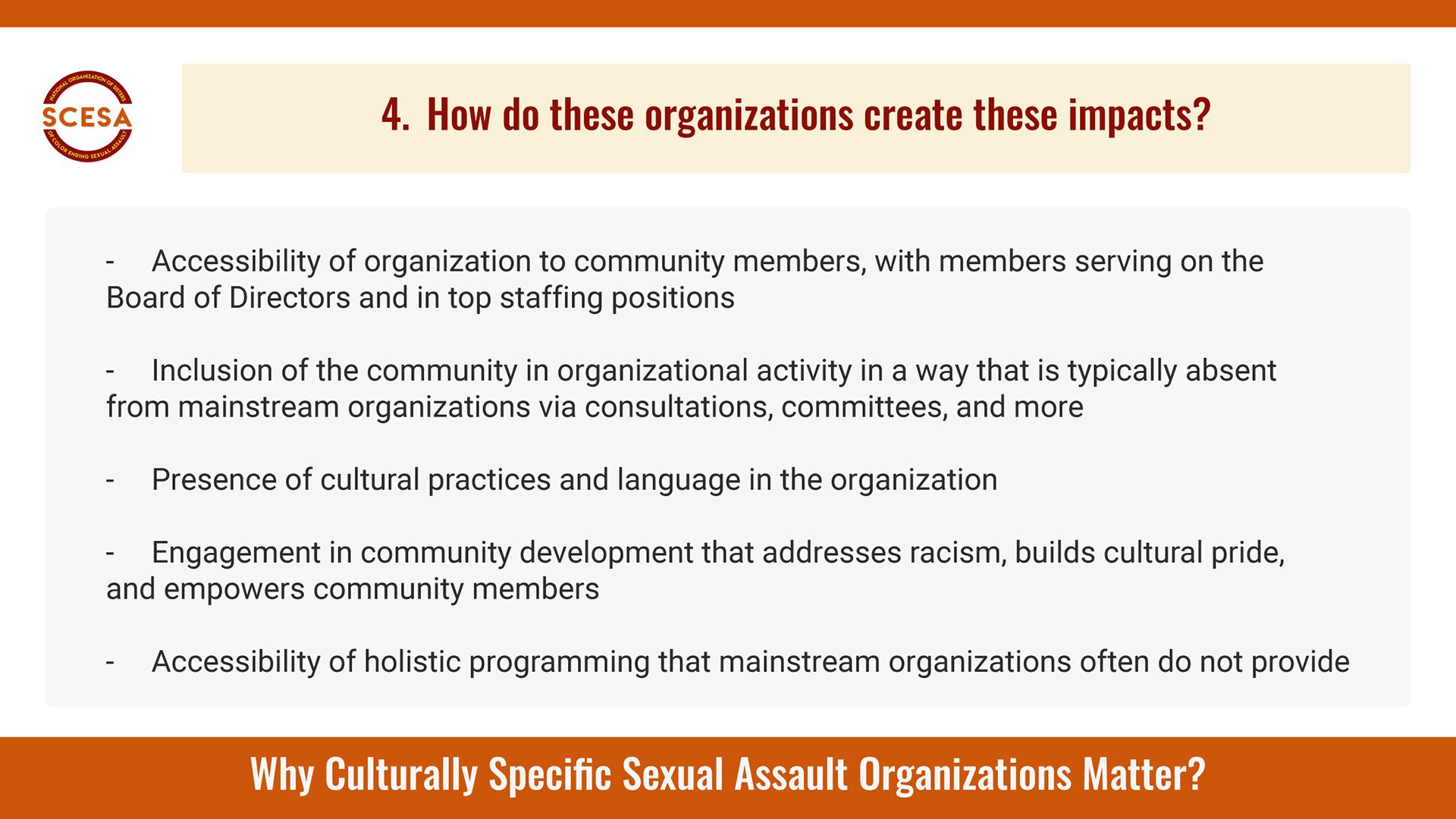 National Organization of Sisters of Color Ending Sexual Assault (2023)