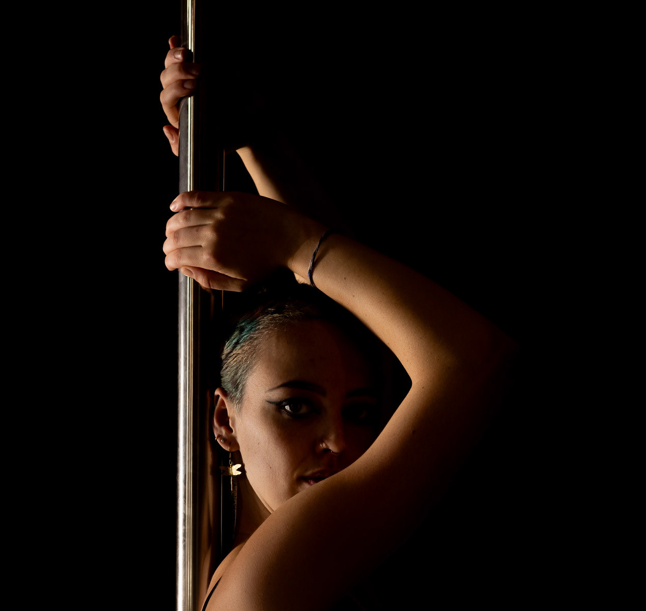 Off the Ground Pole Dance