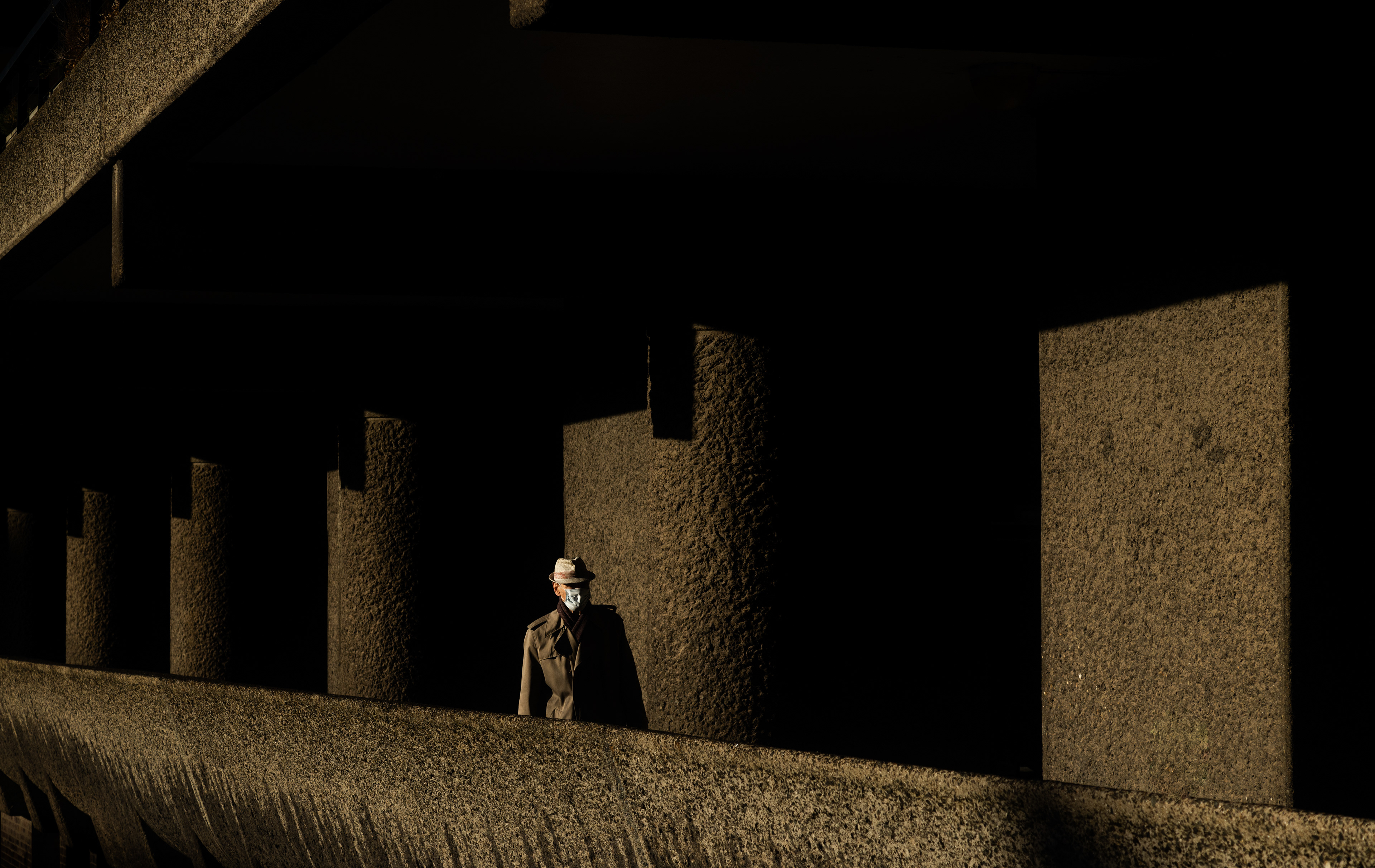 Man in Gaberdine, London