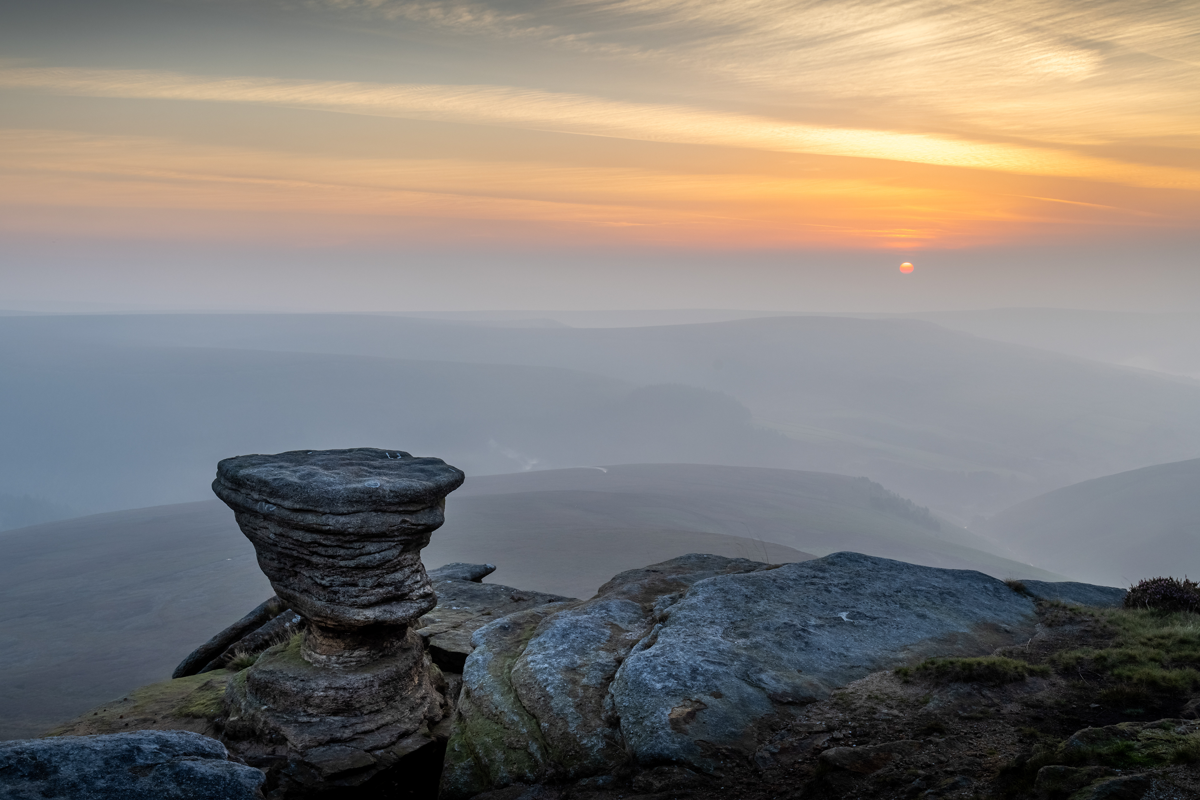 Fairbrook Naze Sunrise, Peak District