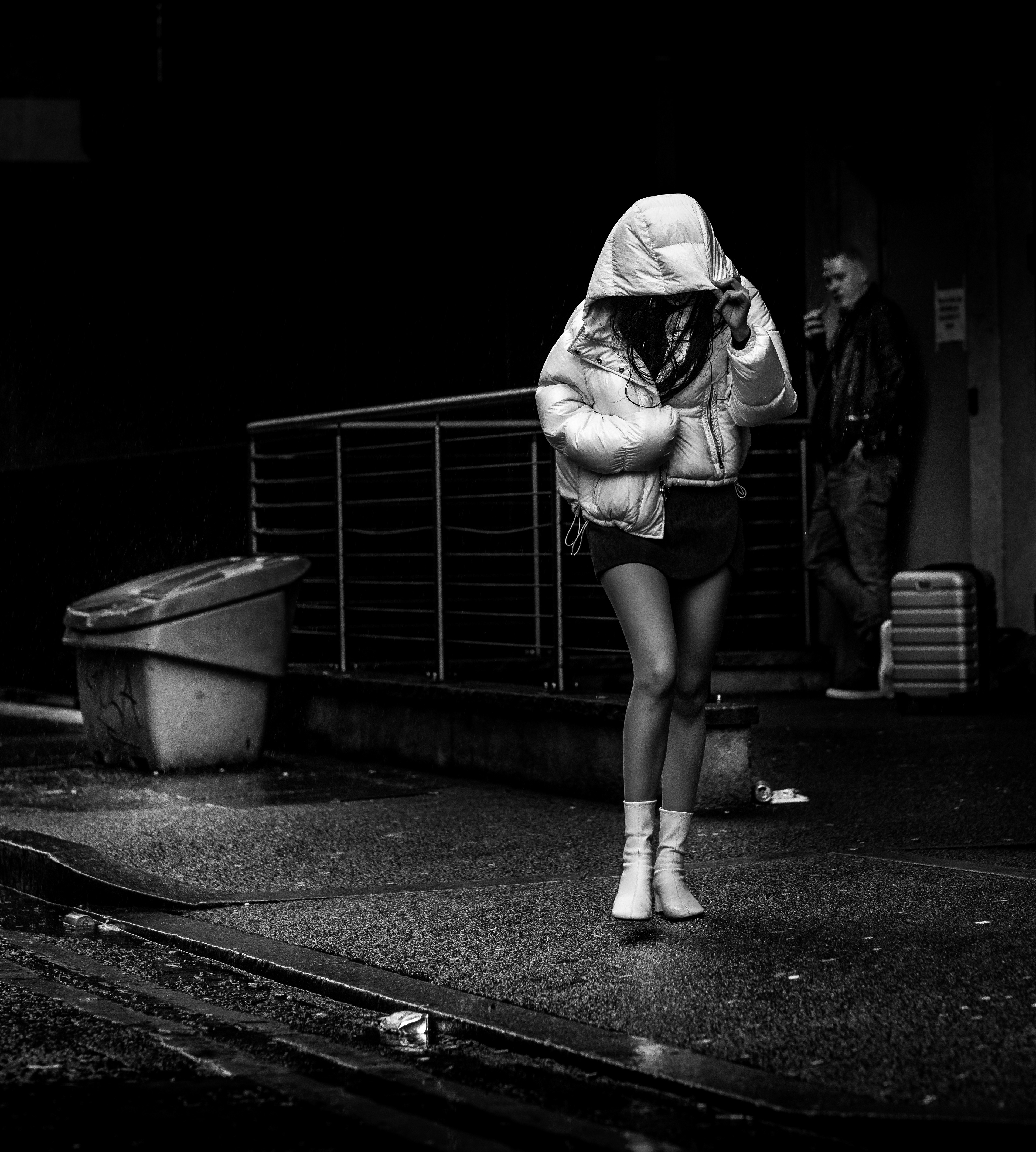 Girl in White, Shoreditch