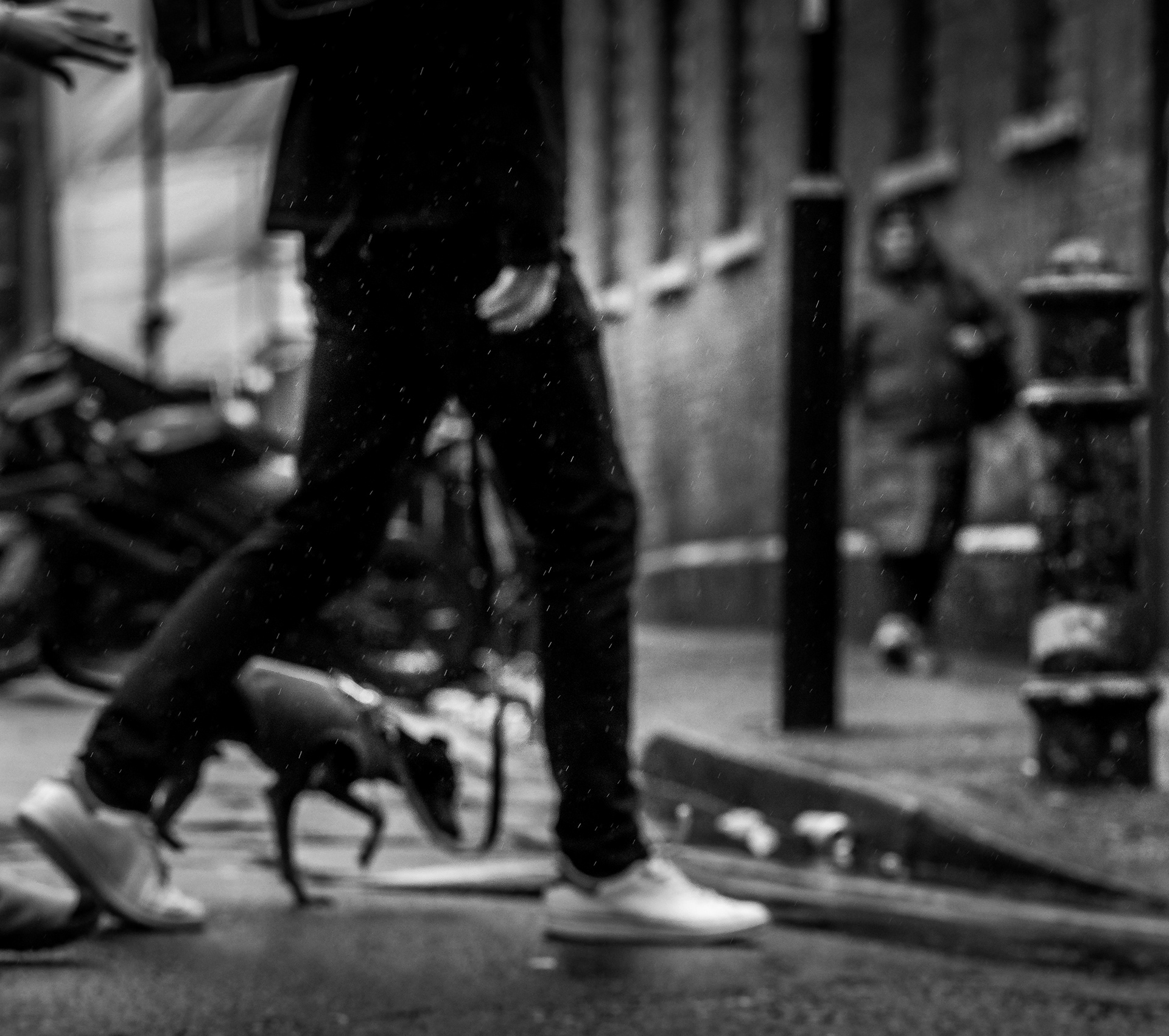 Walking the Whippet, Shoreditch