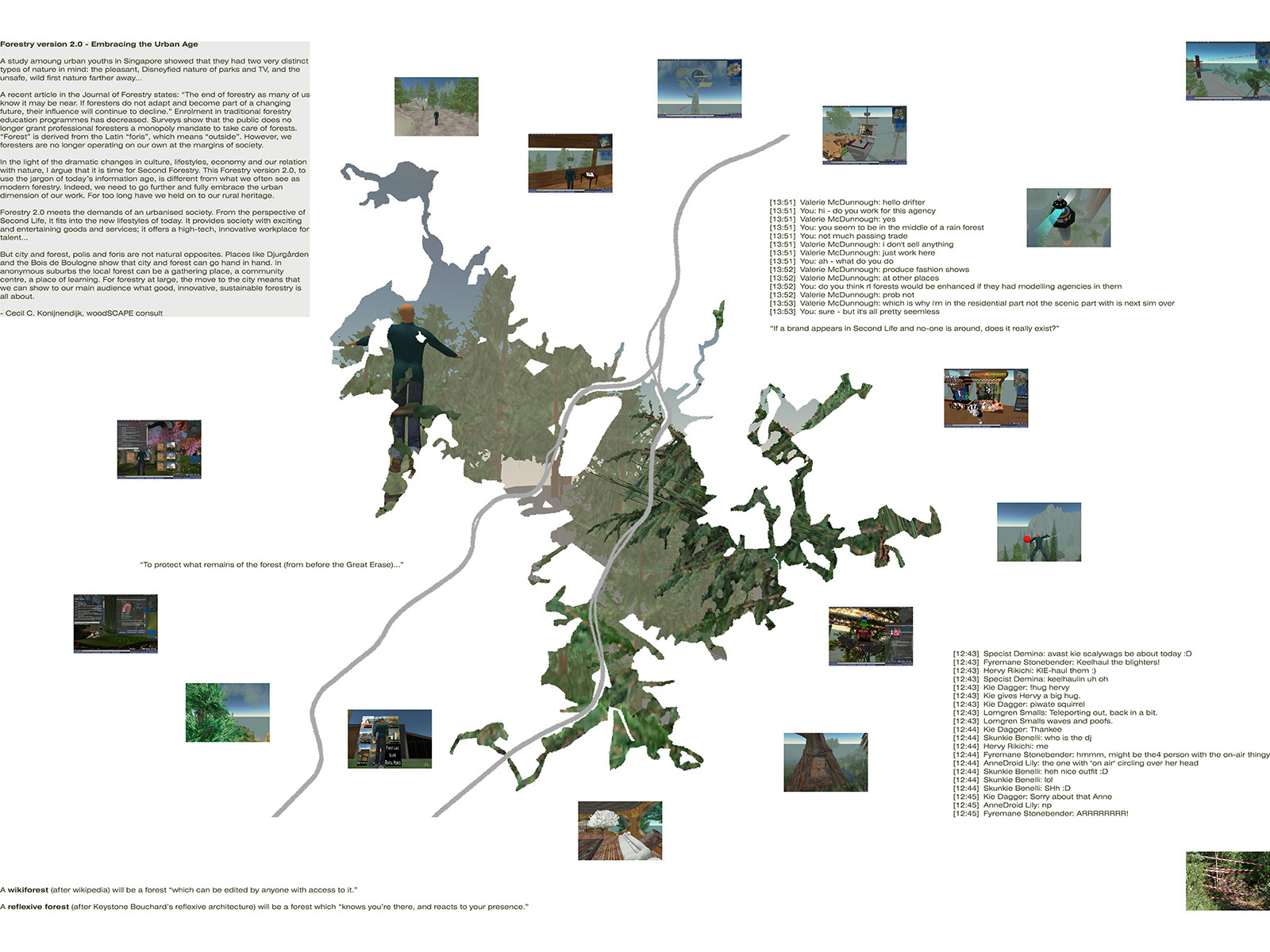Possible Forest (Stephen + Second Life residents)