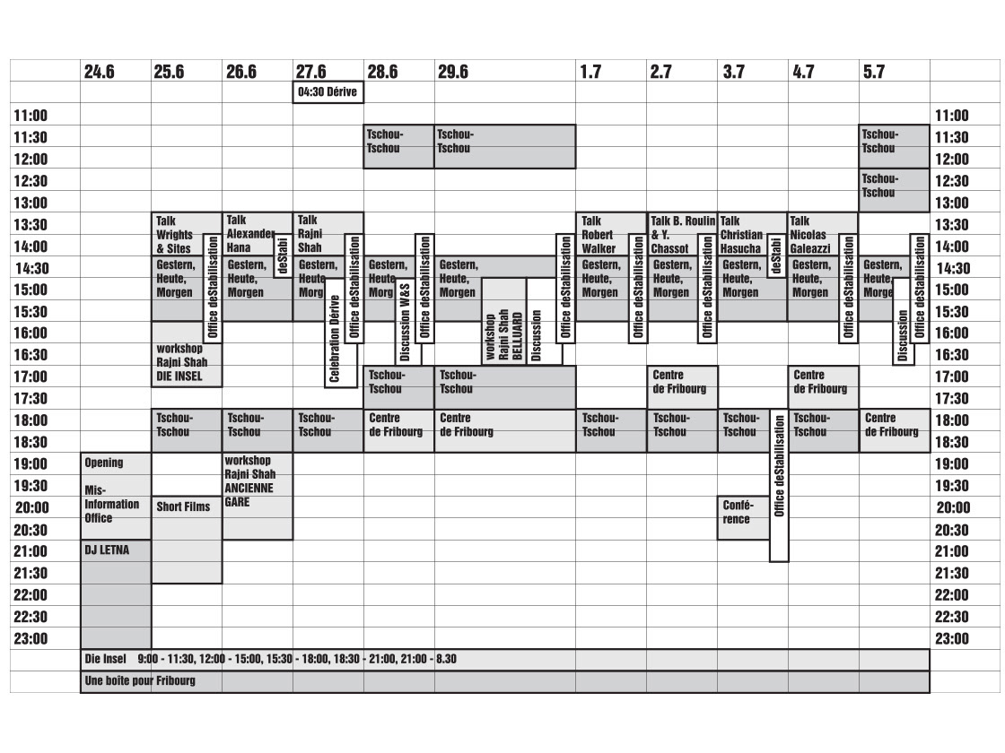 The schedule of 'mis-guided' work