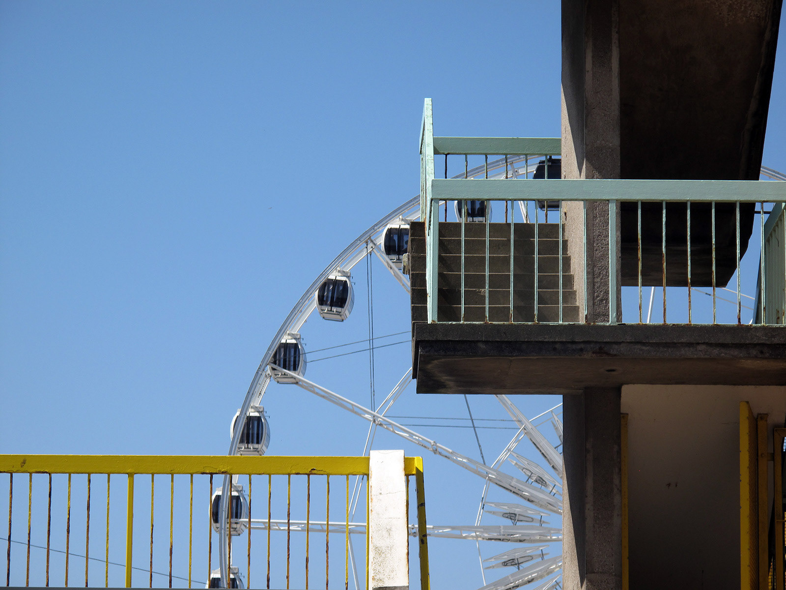 Looking seaward from Dolphin Square