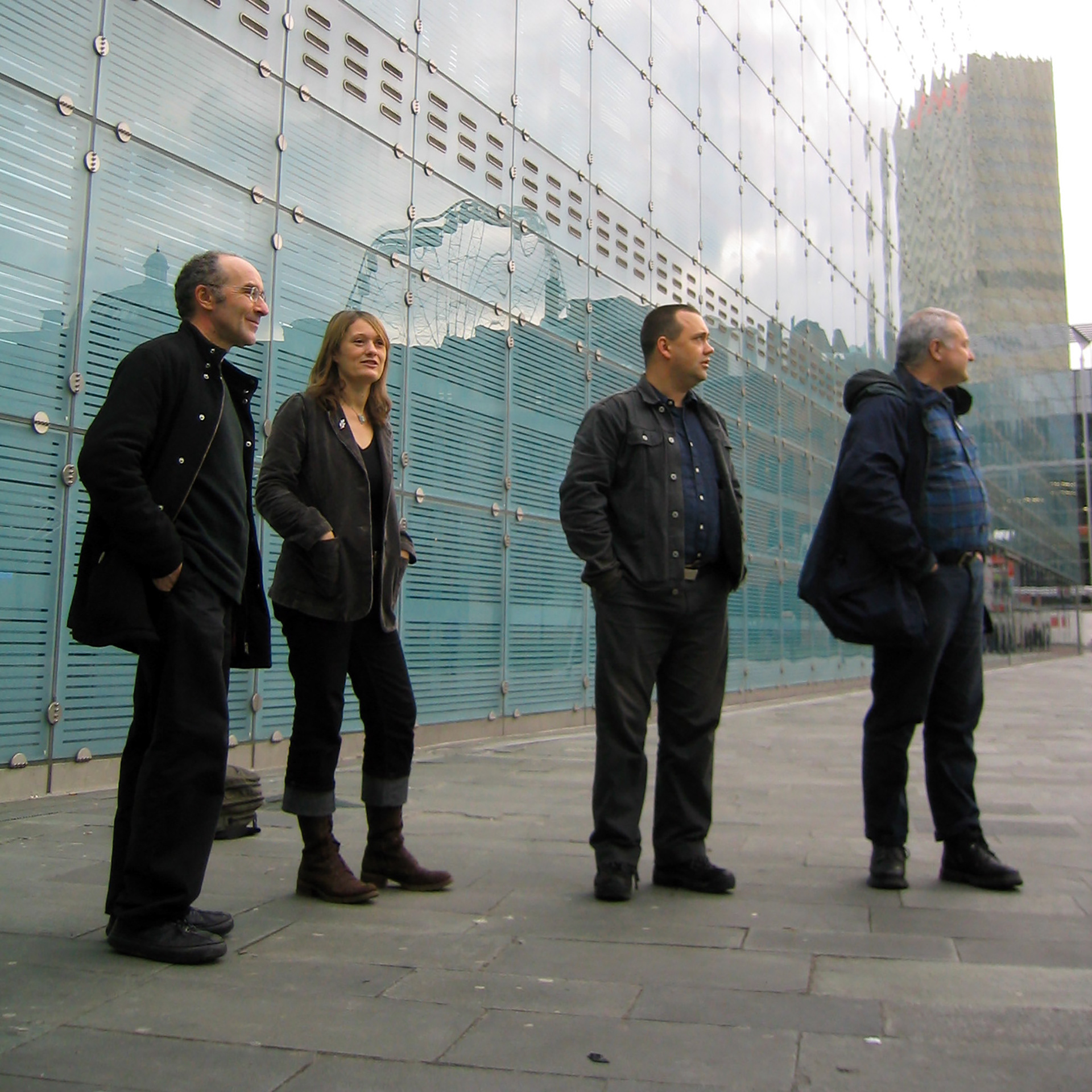 Wrights & Sites in front of Urbis, Manchester