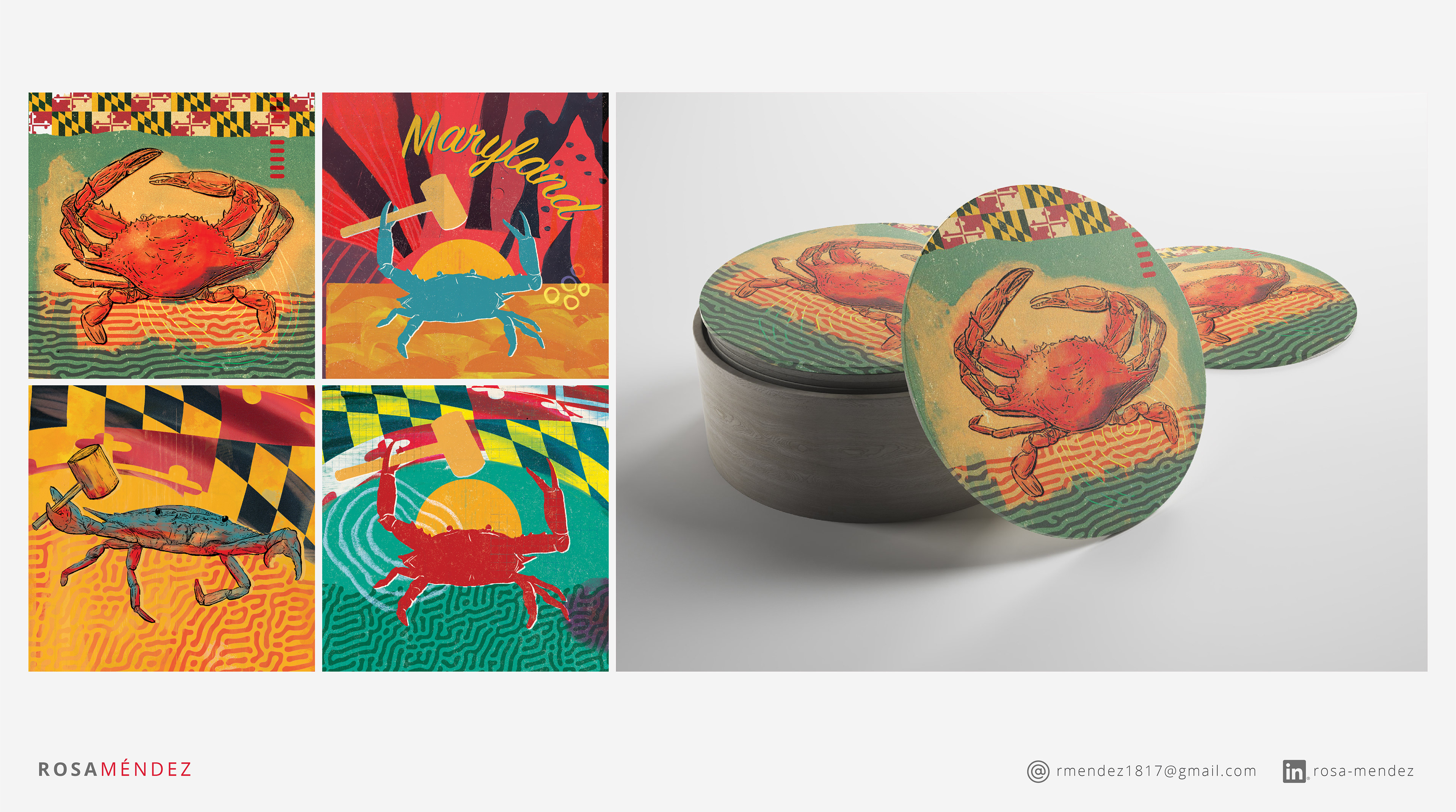 Coaster Illustration design for Pepco/Exelon Company.