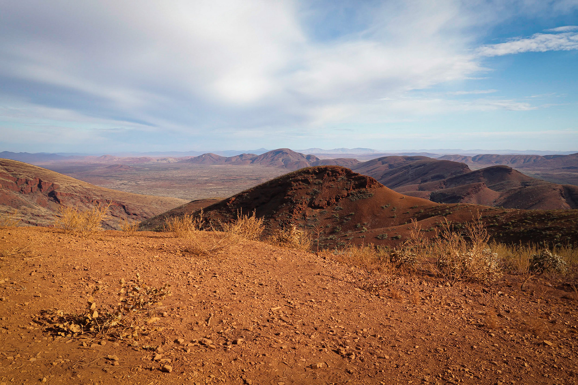 View from Mt Nameless, Karijini NP