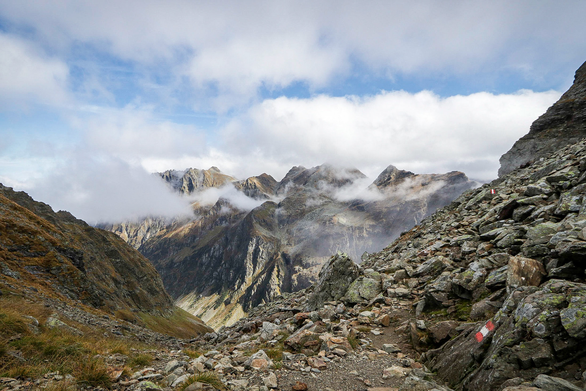 View from Gollingscharte