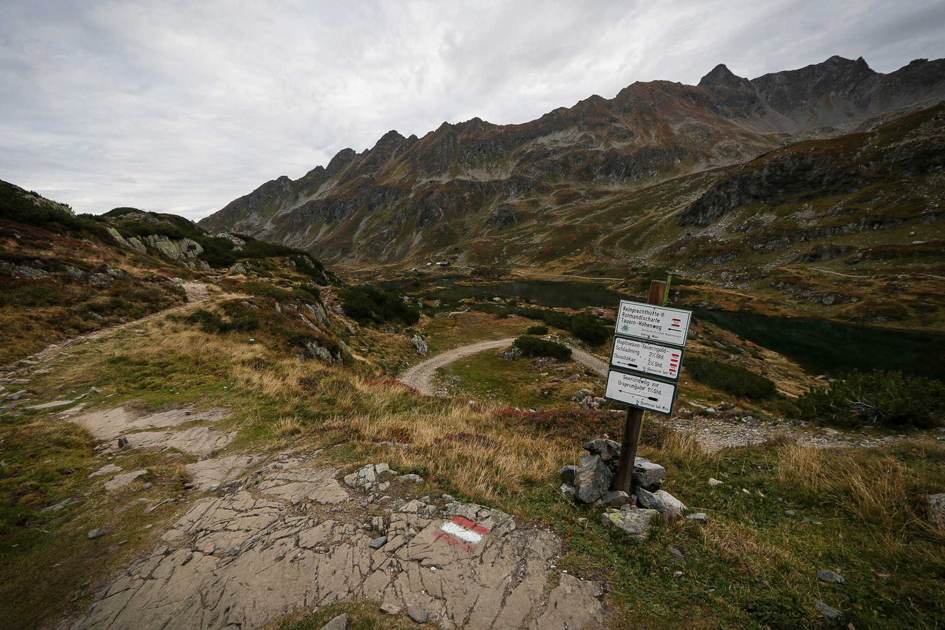 From Ignaz-Mattis-Hütte to Keinprechthütte