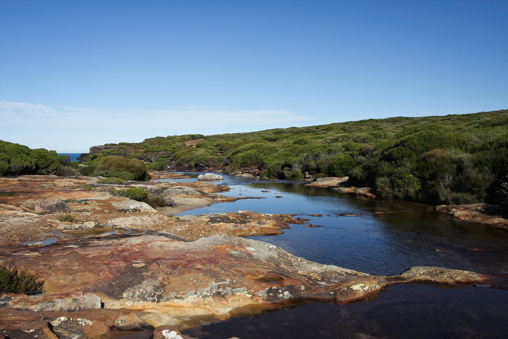 Crossing a creek