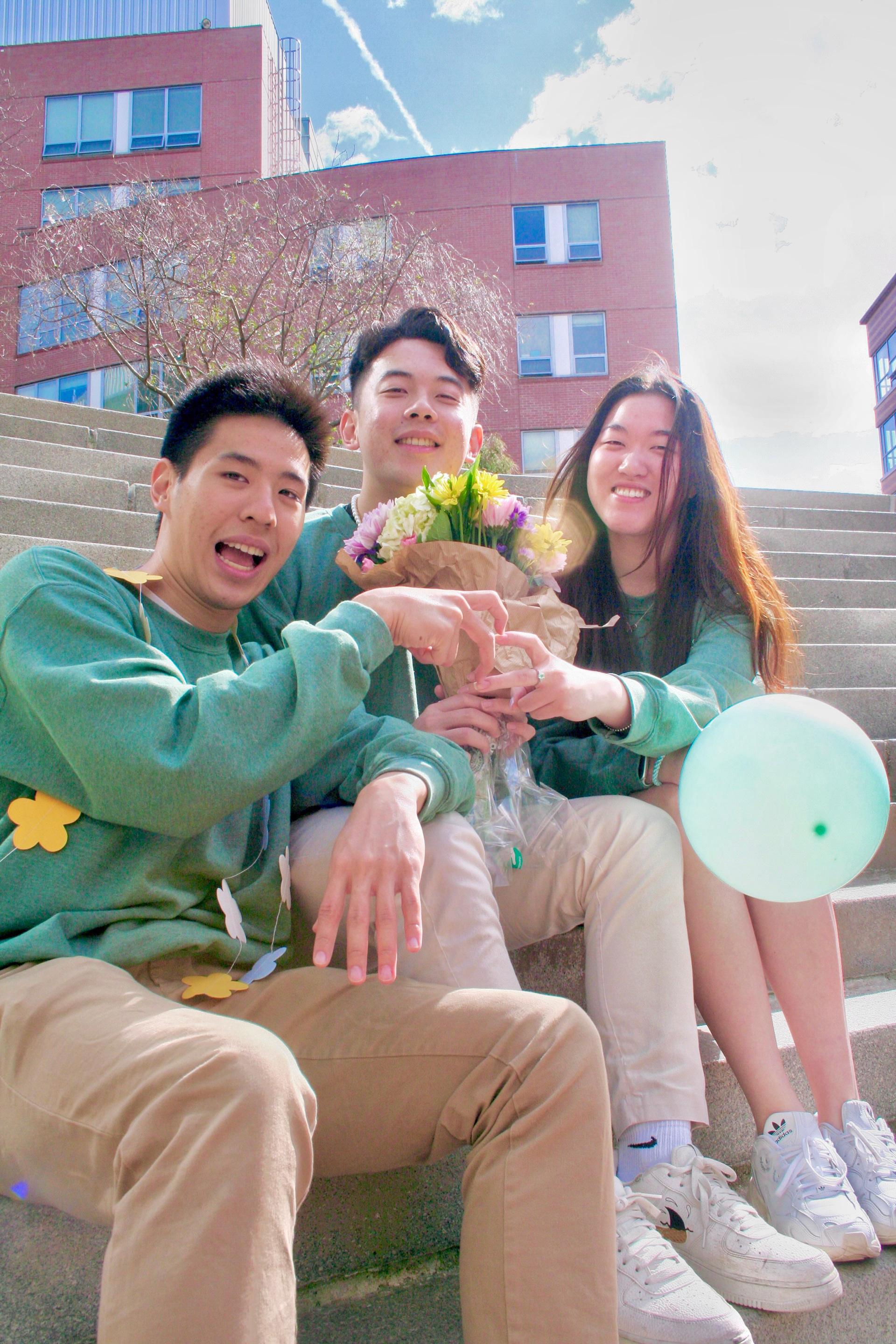the program coordinator team - oscar, jason, and tiffany