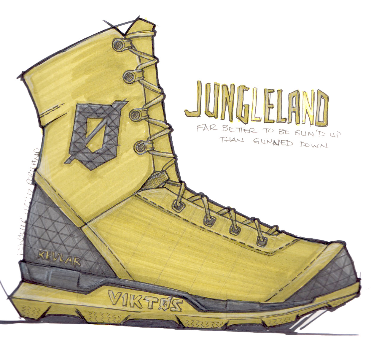 TACTICAL FOOTWEAR // Product design, development, & sourcing