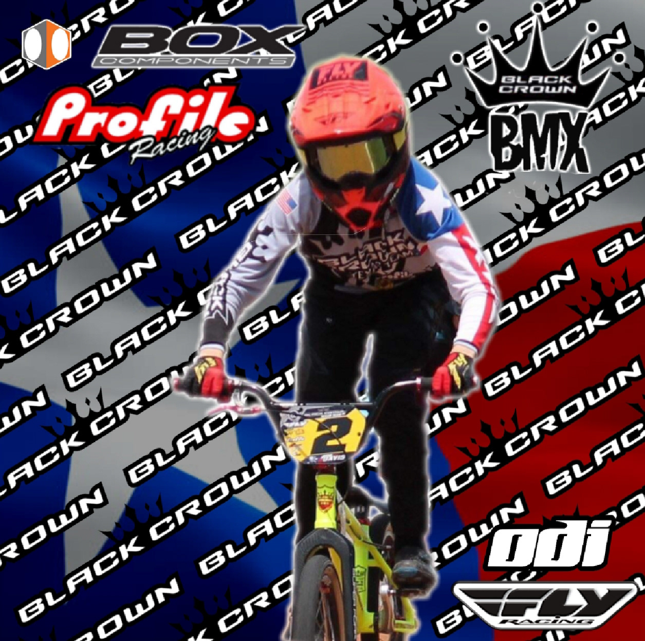 Team Exile / Black Crown USA BMX vaungie