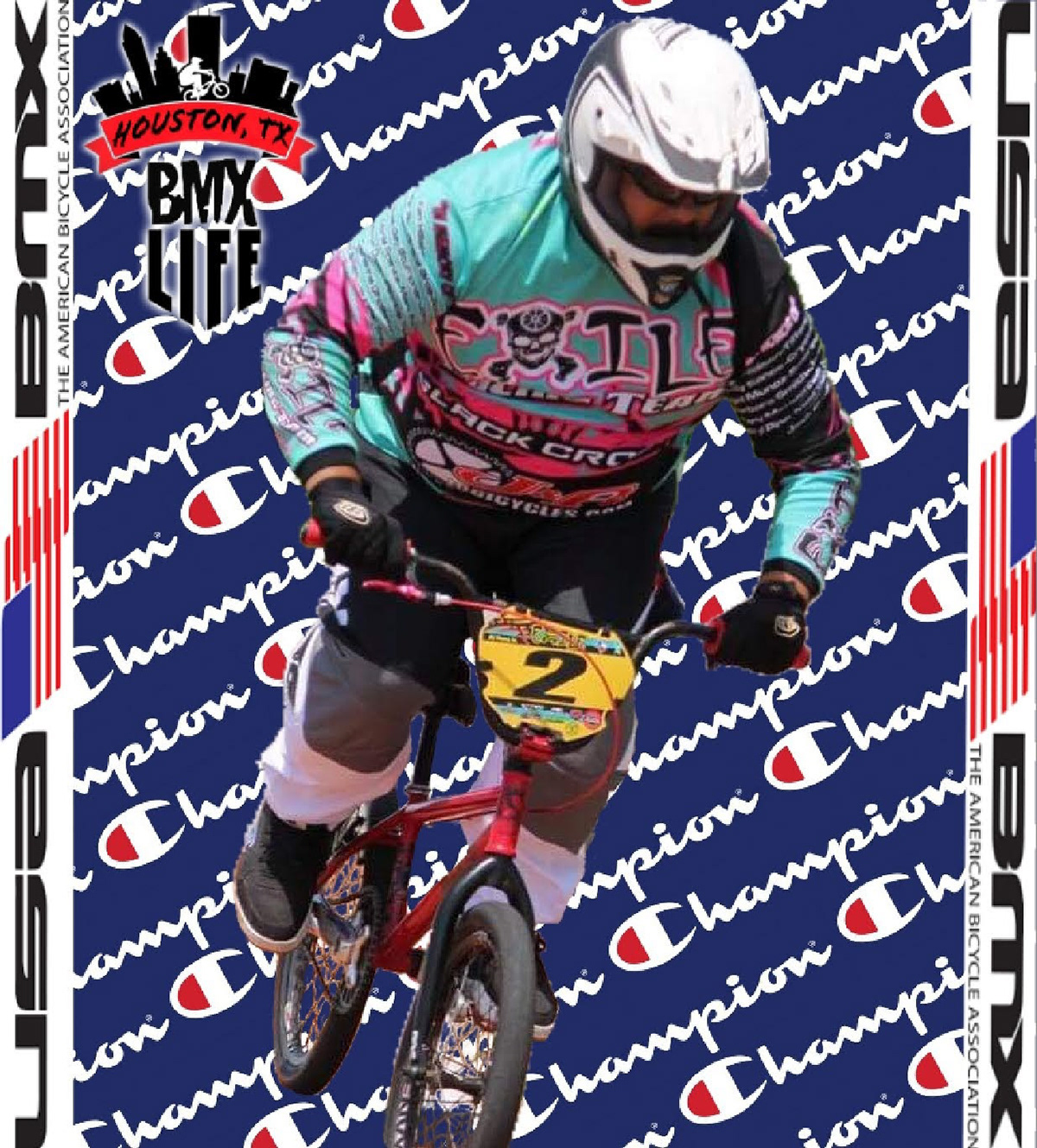 Team Exile / Black Crown USA BMX vaungie