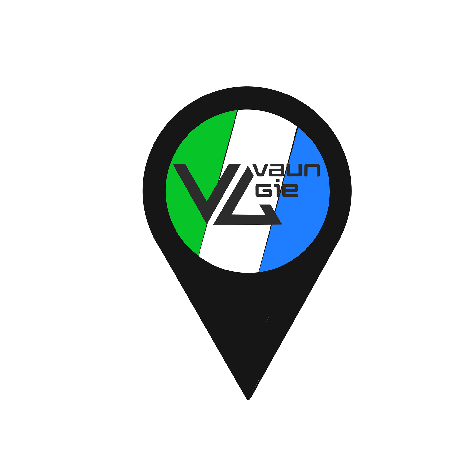 Sierra Leone flag pin point by vaungie