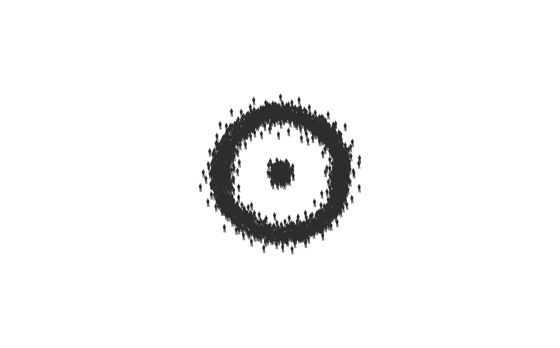There Circle cult symbol
