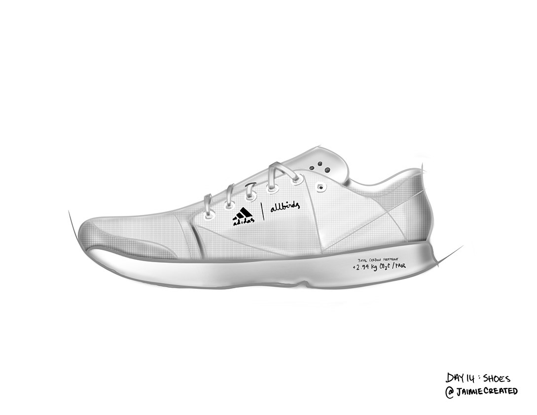 Sketchbook on iPad // Productober sketching challenge - the prompt was shoes. I referenced
