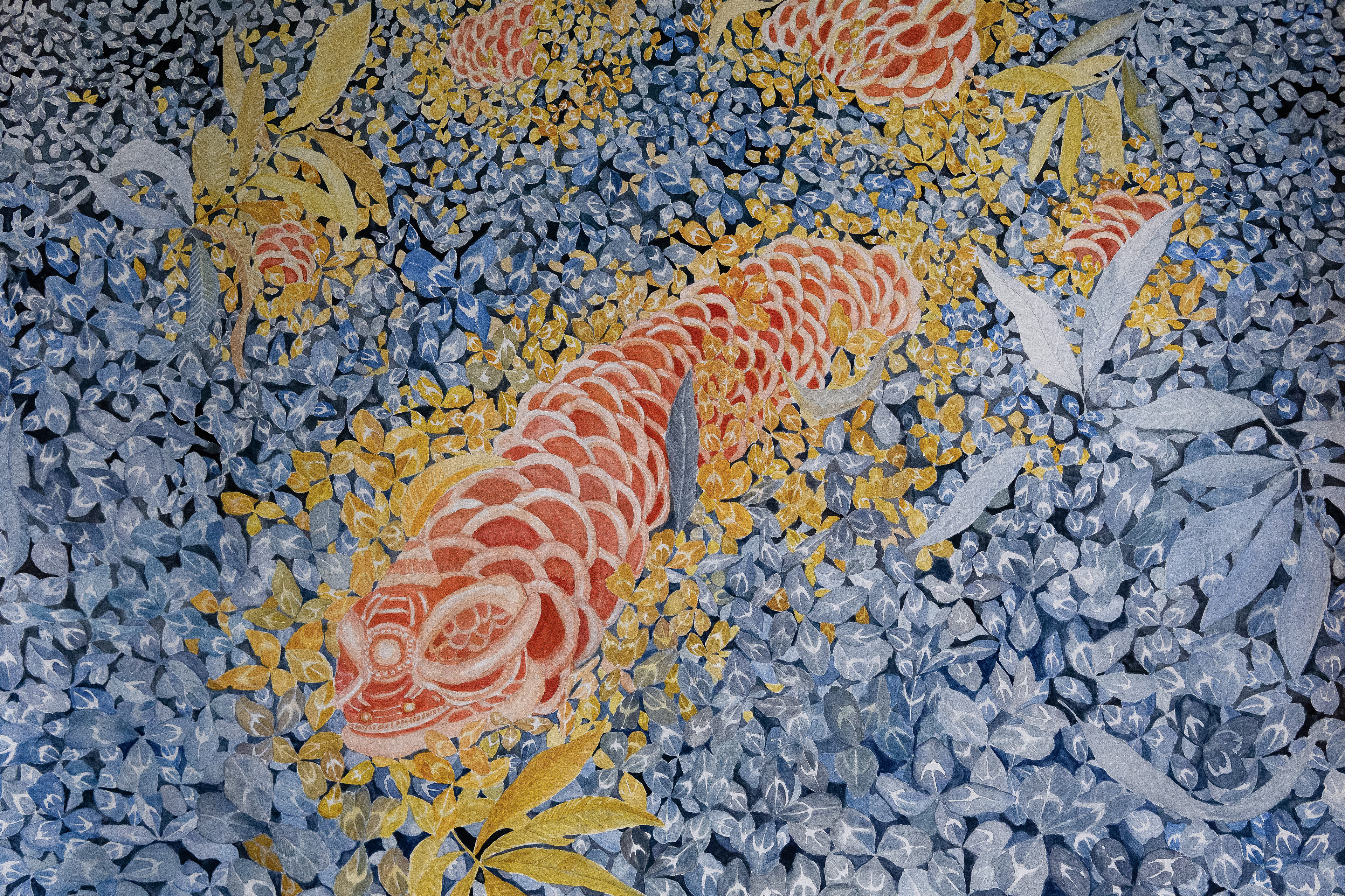 Closing the Impossible Distance, Watercolor, 2023