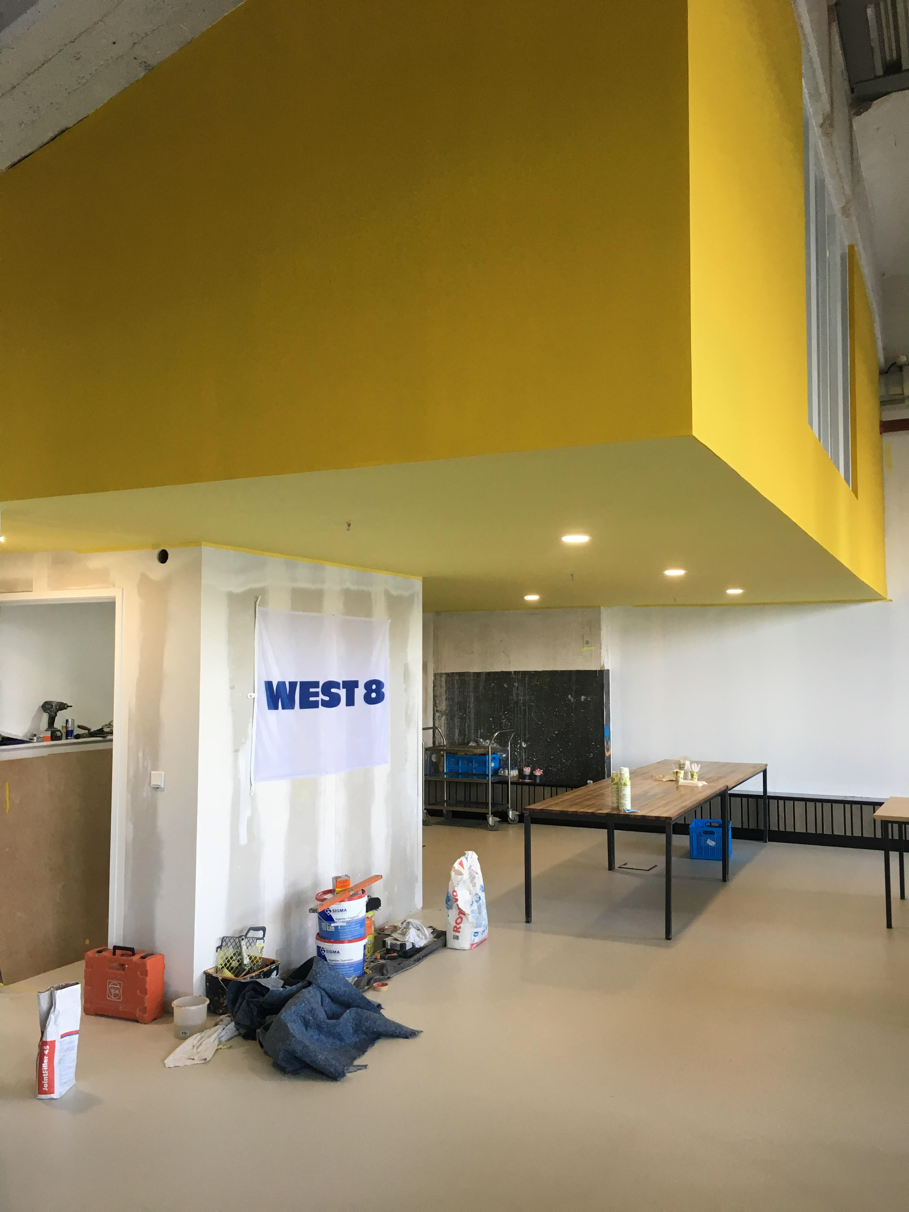 I worked on the renovation of the West 8 offices in The Fenix Neighbouthood in Rotterdam