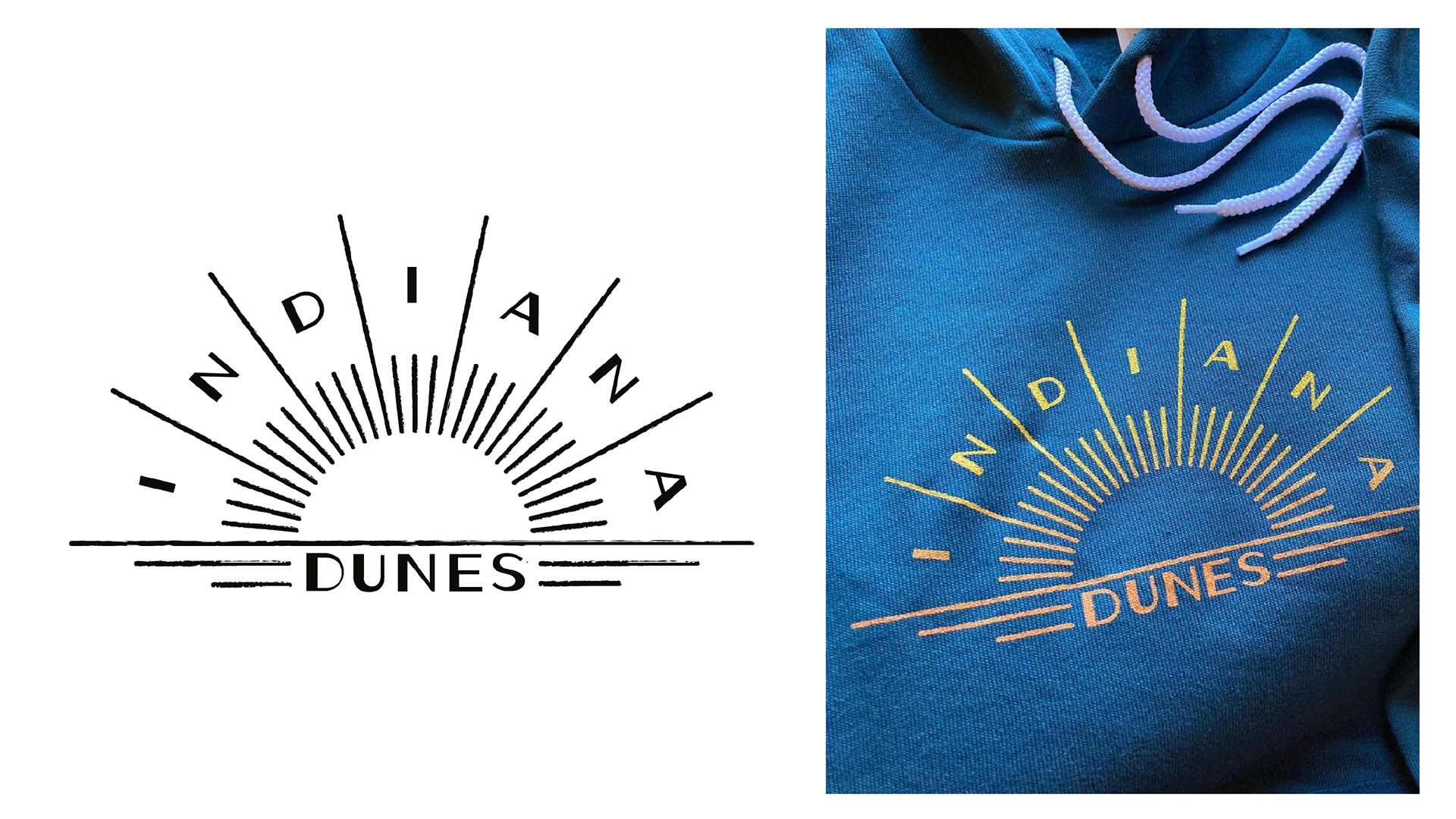 Screenprint Design for Over Yonder Dune Apparel