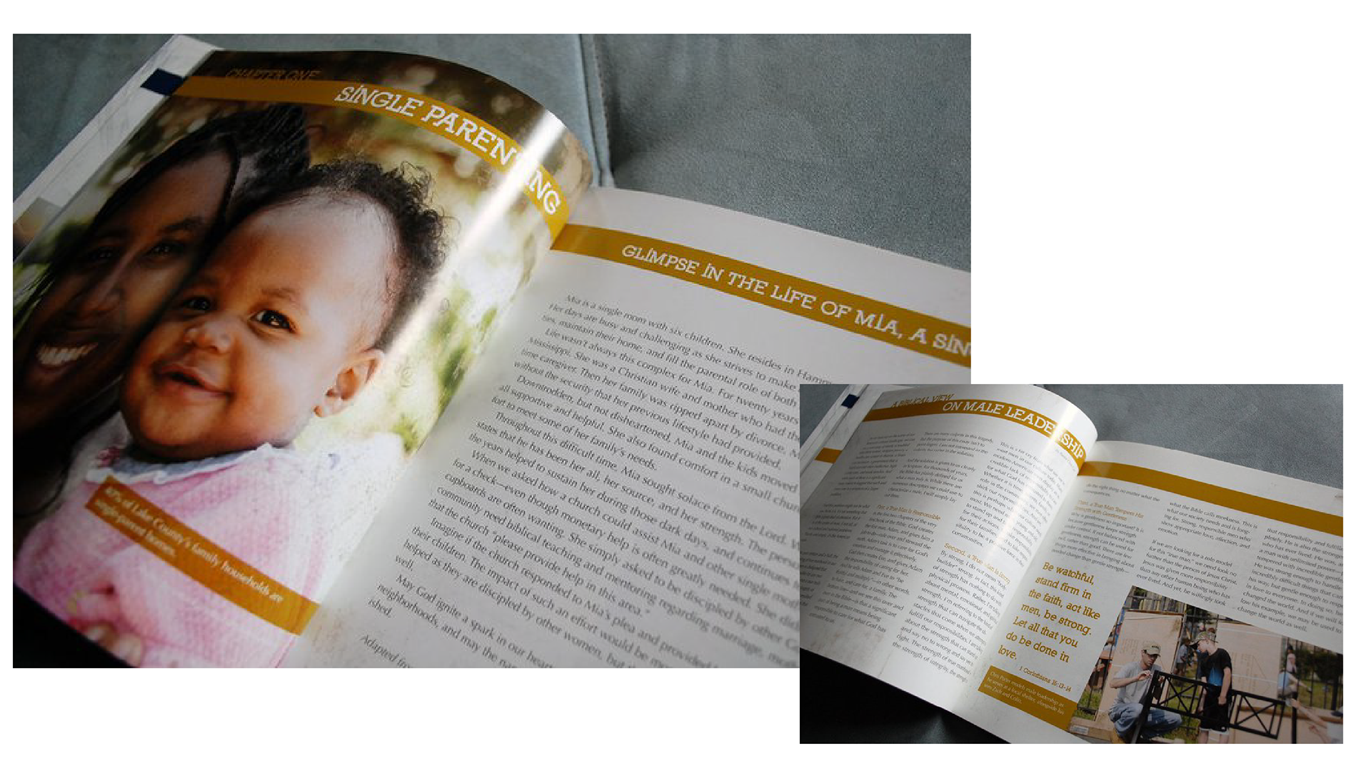 Salt & Light Book Design (Chapter Spread)