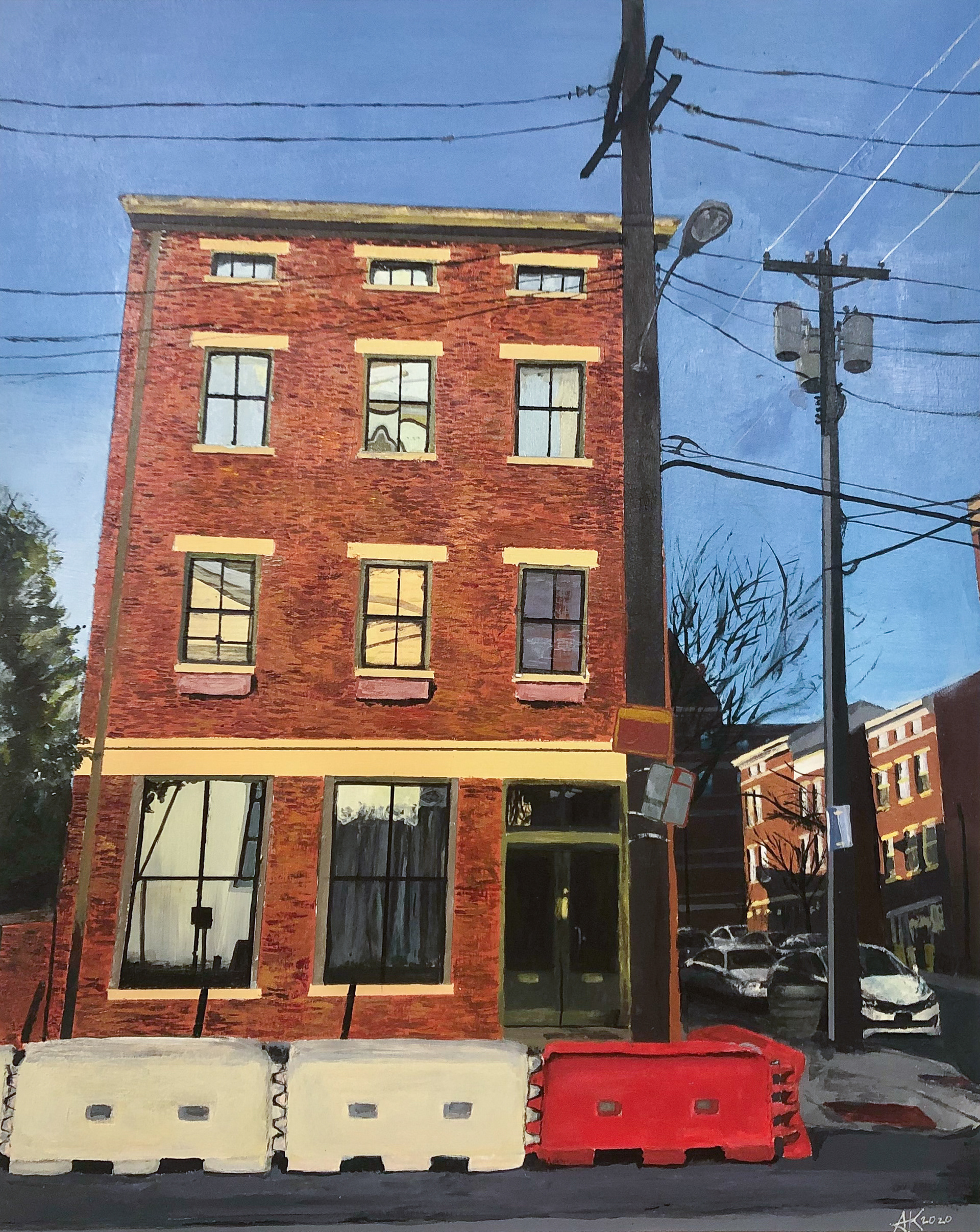 "Boring Landscape" - Acrylic Paint