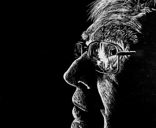 "Papa" - Scratch Art