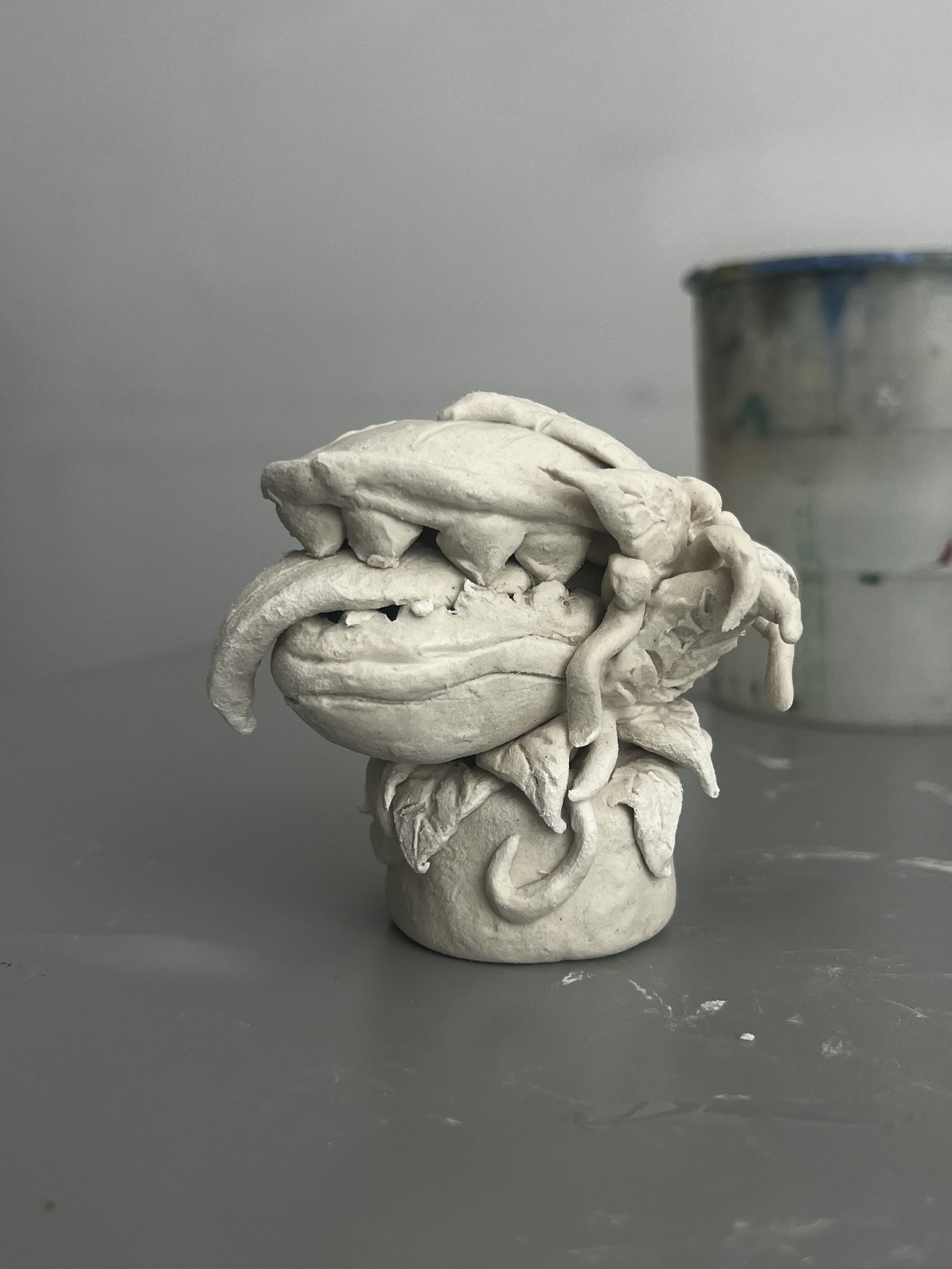 Audrey II Clay Sculpture