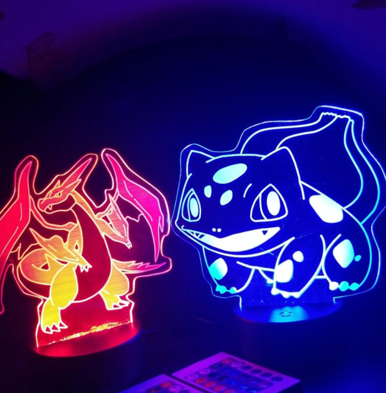 Laser-Cut Lamps (Designed in Illustrator)