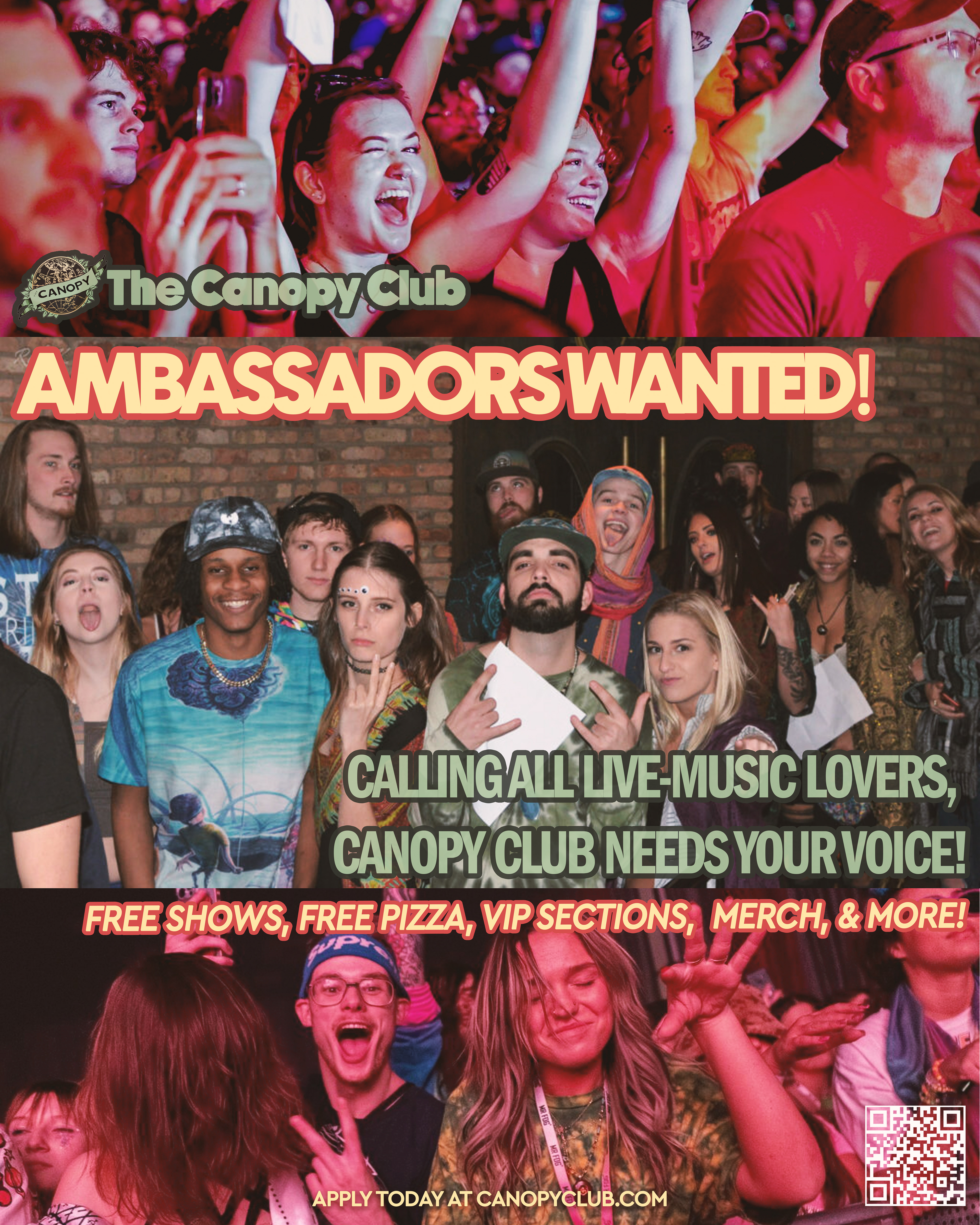 Canopy Club Flier