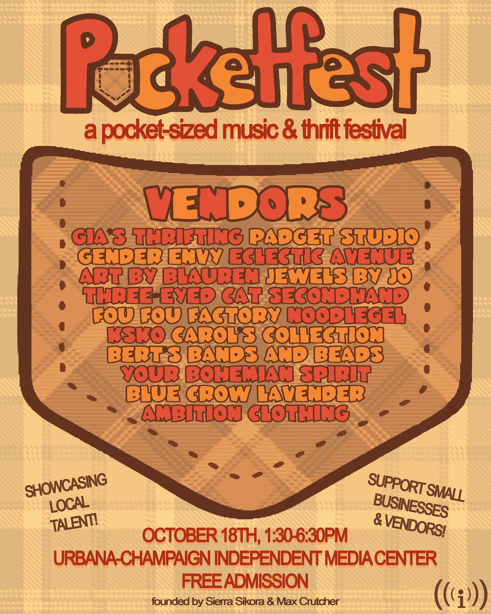 Vendor Lineup Flyer