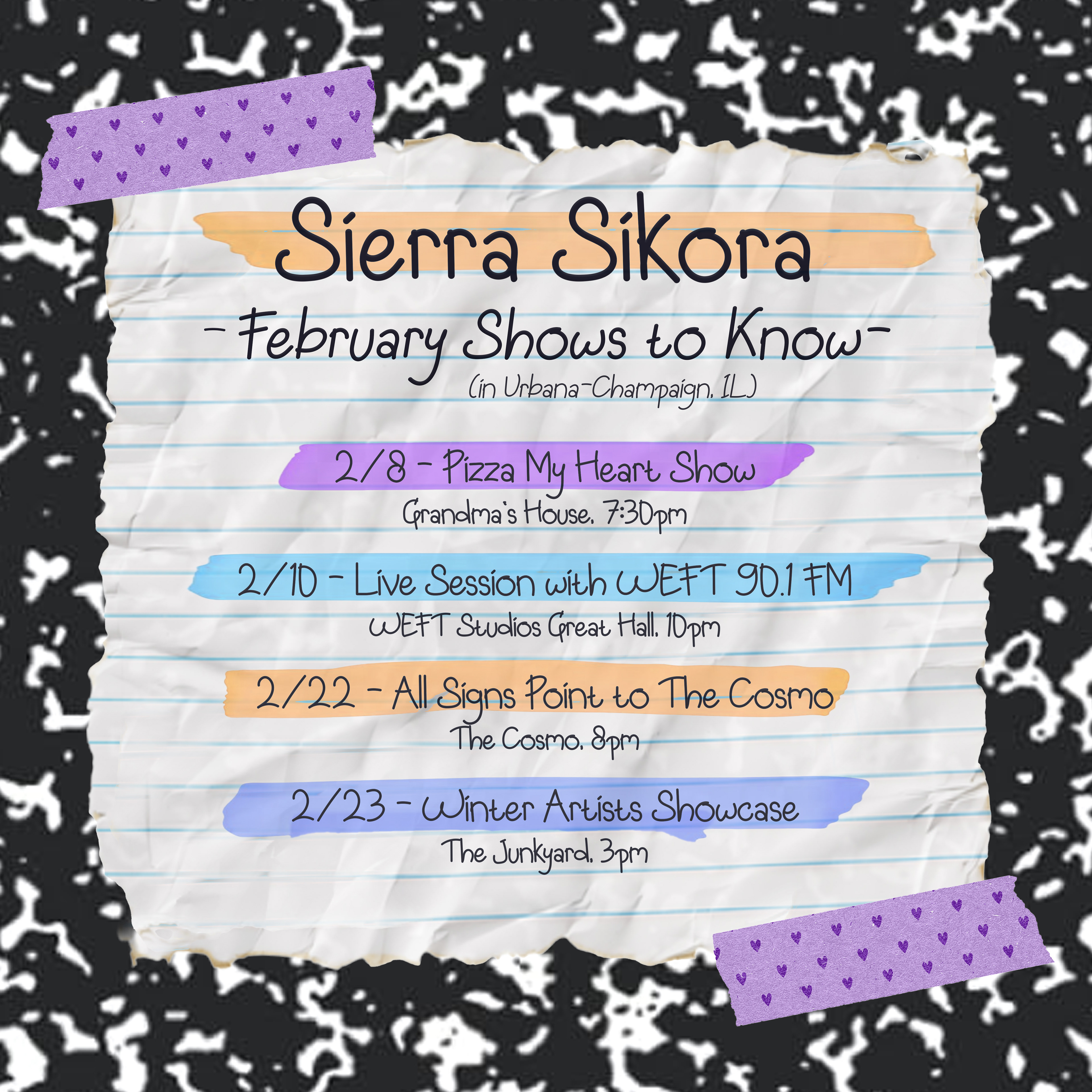 Shows List