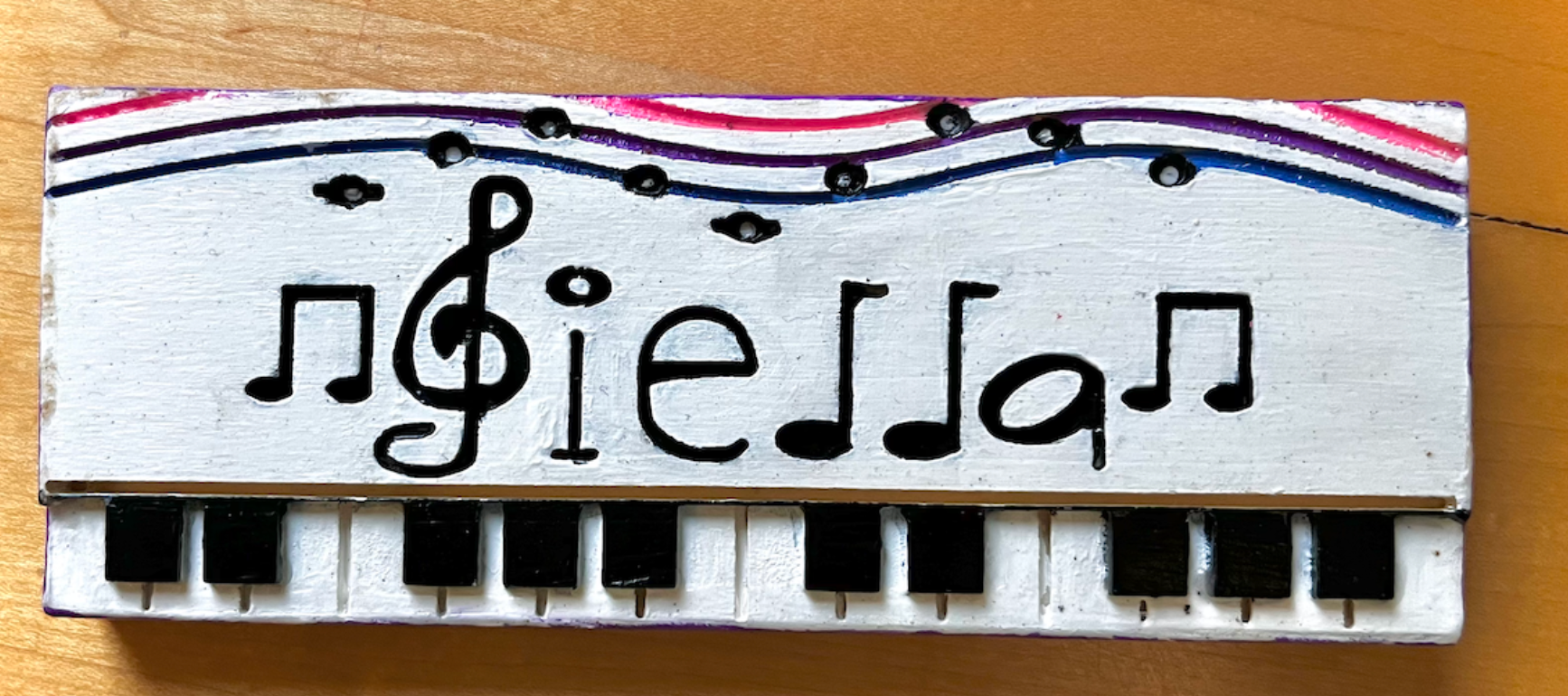 3D-Carved Name Decor (Designed in Easel)