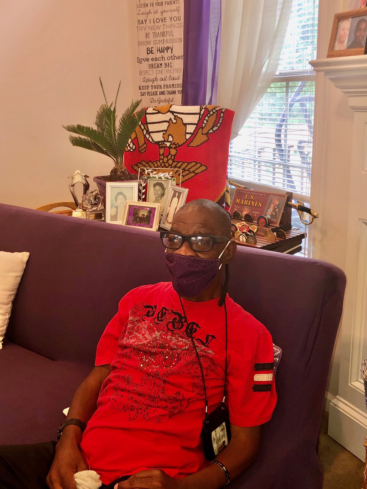 Masked up & ready to go