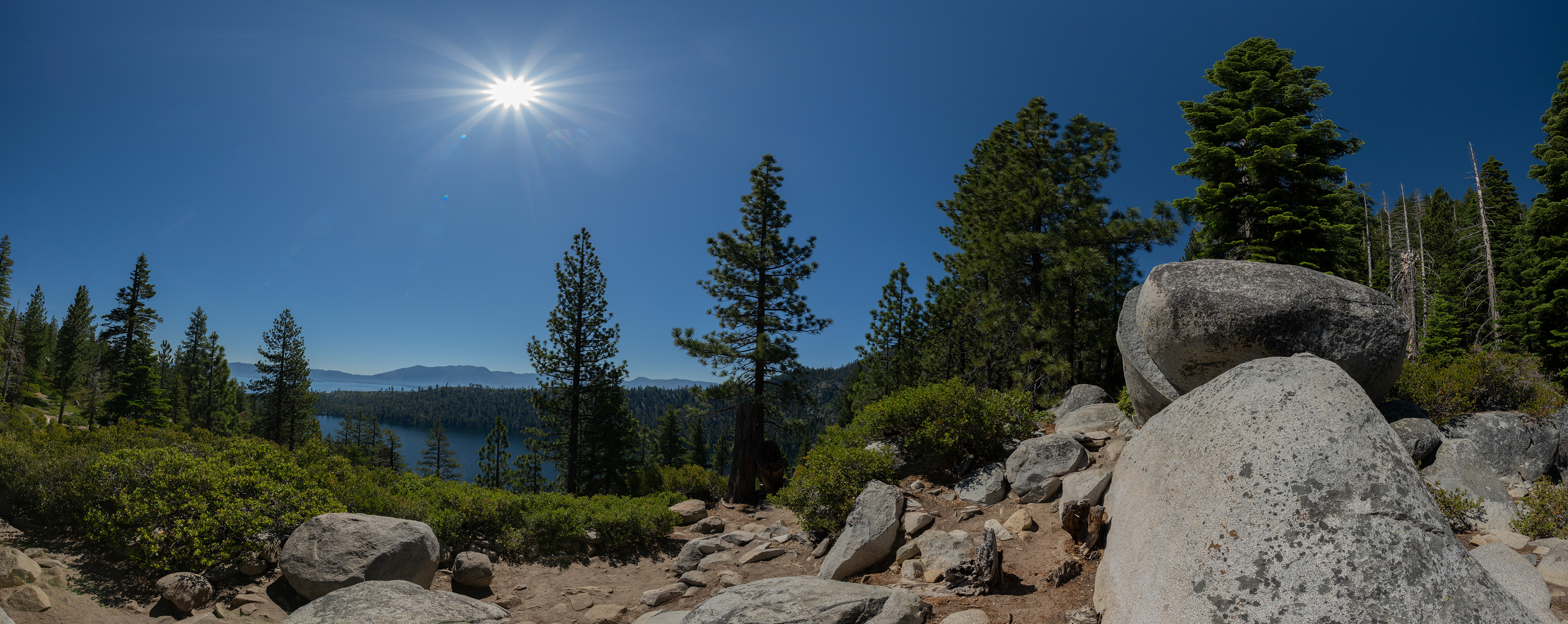 Lake Tahoe, Beginning of Cascade Falls Trail