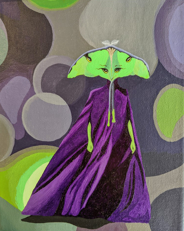 8"x10" acrylic